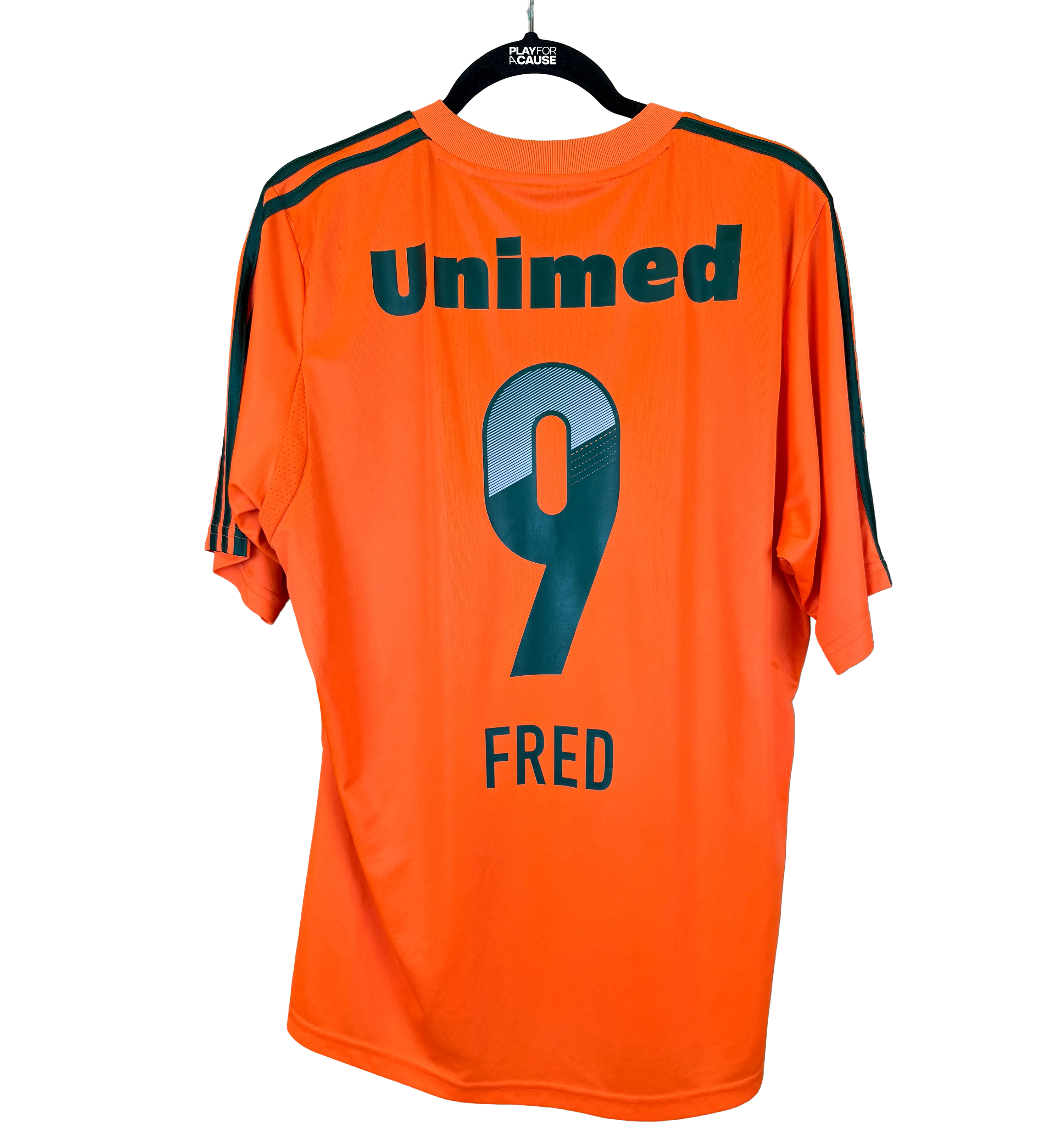 Fluminense Adidas 2014 3rd Kit Shirt Signed by Idol Fred — imagem 2 de 3