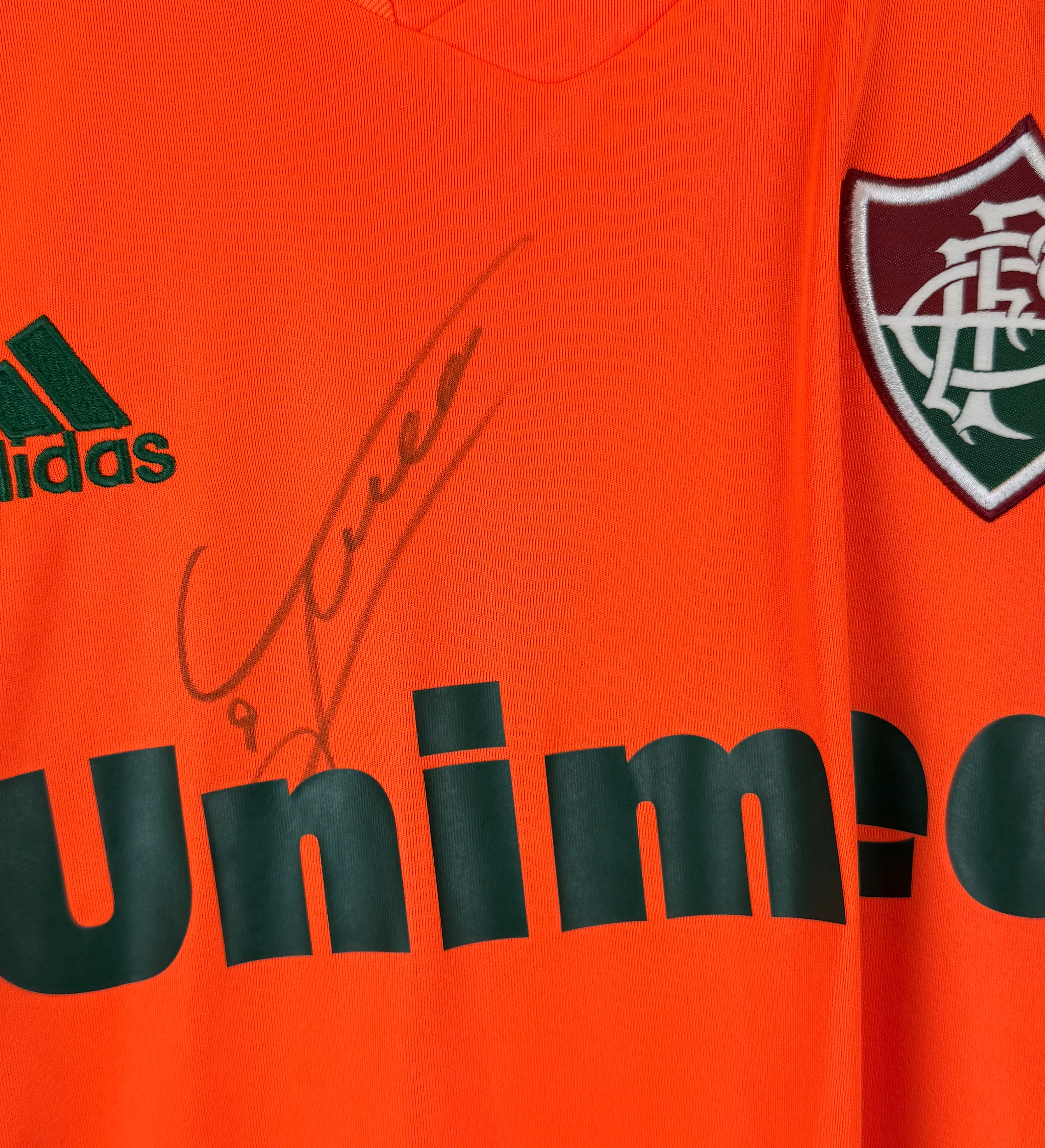 Fluminense Adidas 2014 3rd Kit Shirt Signed by Idol Fred — imagem 3 de 3
