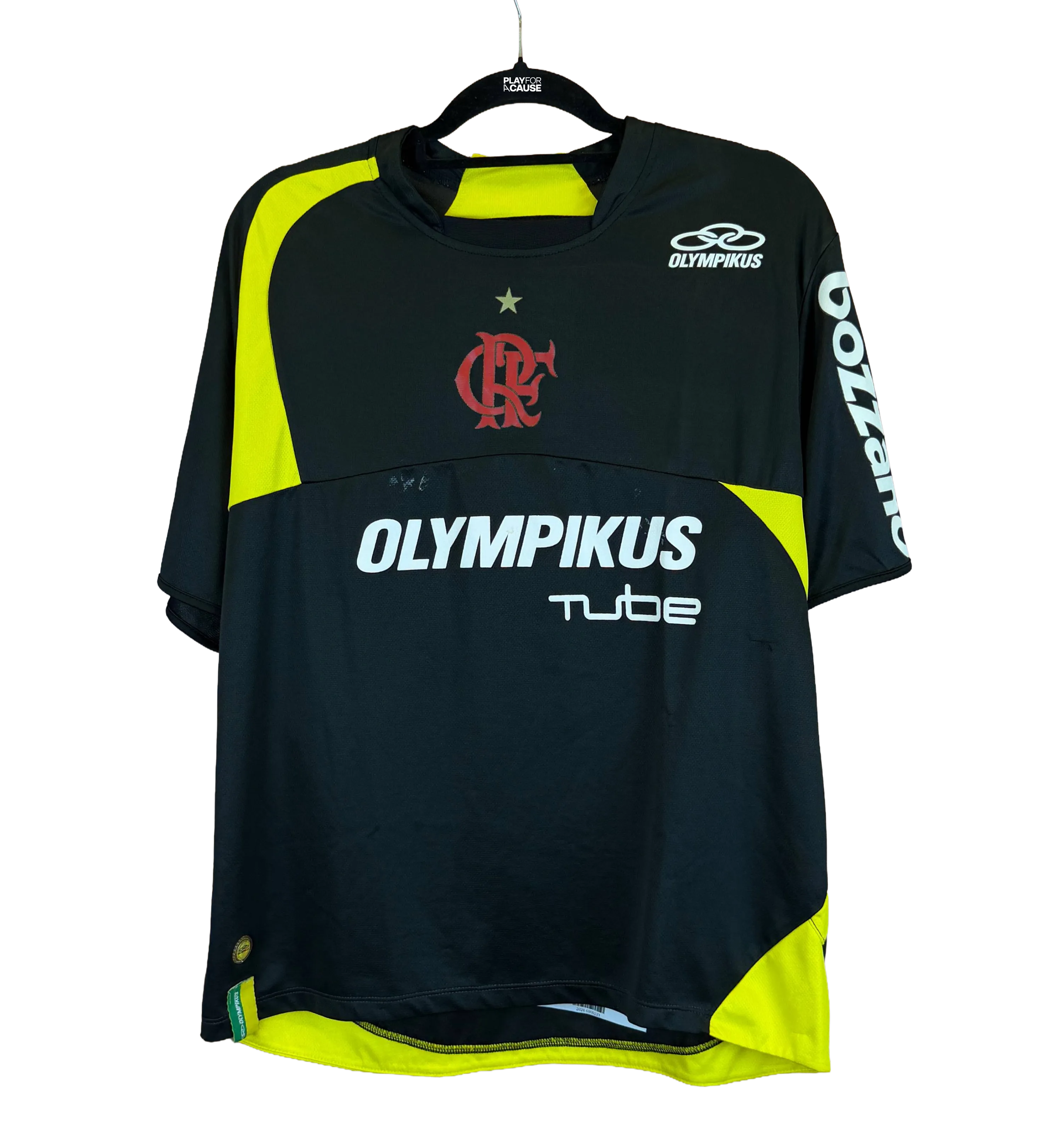 Clube de Regatas do Flamengo Shirt – Ronaldo Angelim #4 – 2009 Brazilian Championship – Training Worn — imagem 1 de 2
