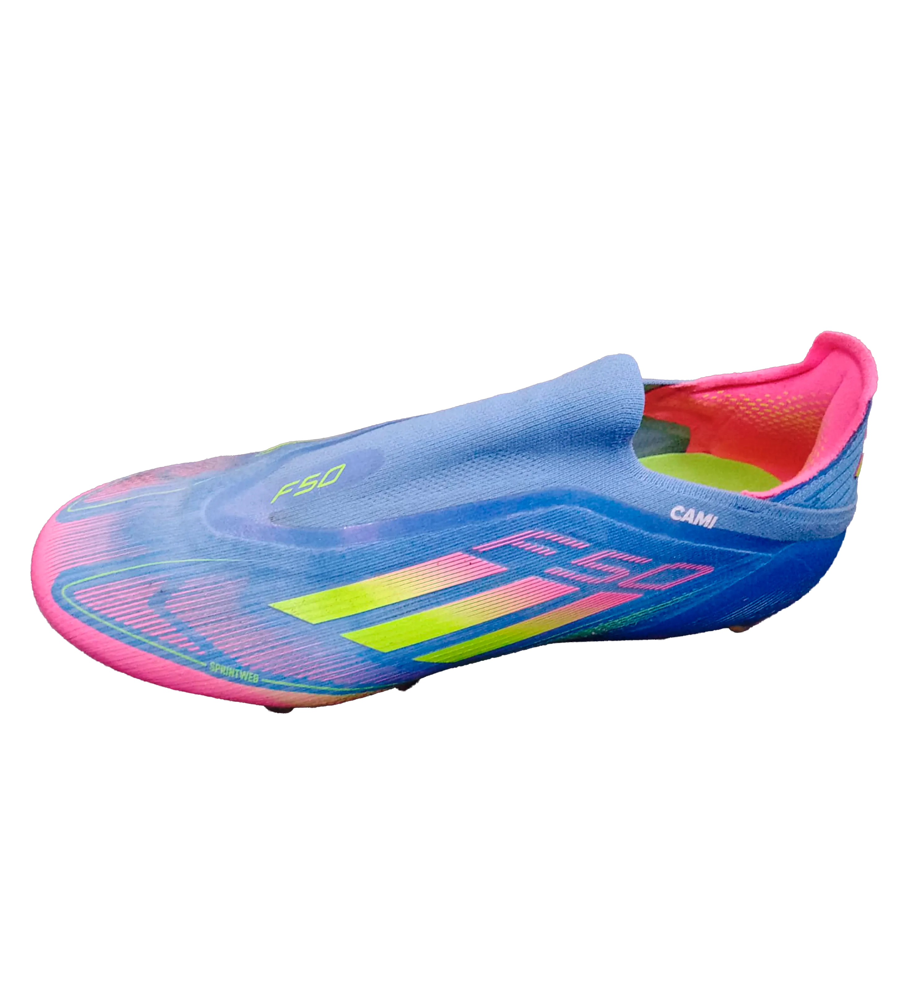 Adidas F50 Elite Boots – Giorgian de Arrascaeta #10 – Worn in His 500th Match for Clube de Regatas do Flamengo (Flamengo vs. Cruzeiro) and During the 2025 Season Competitions — imagem 4 de 6