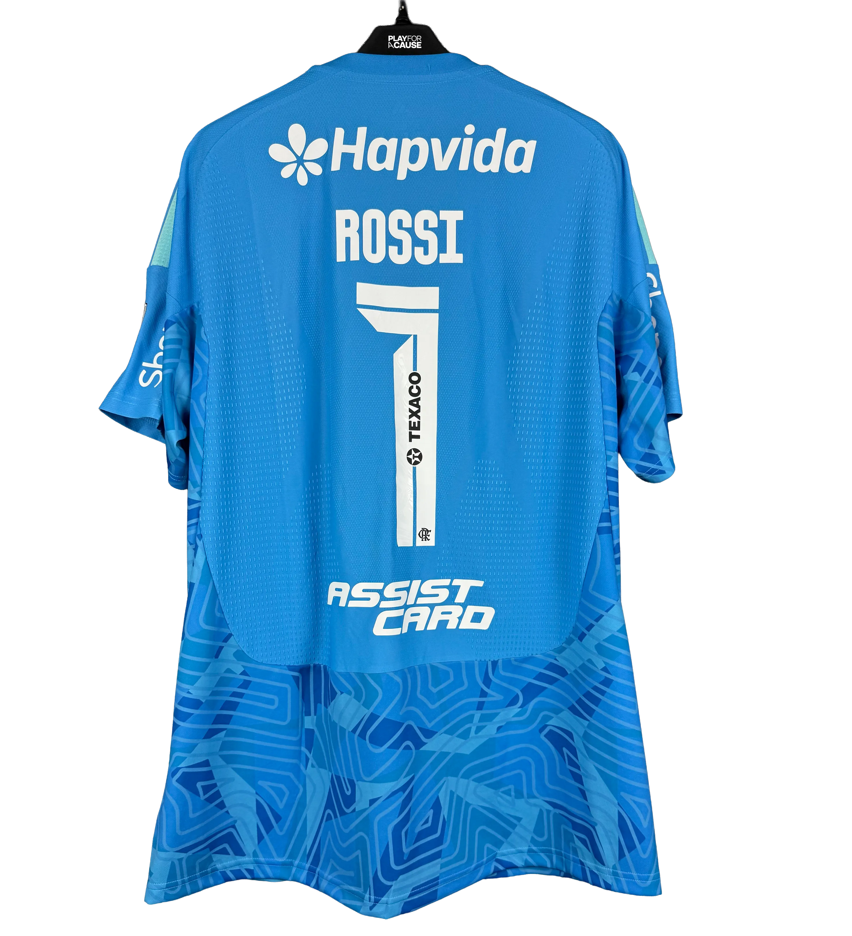 Clube de Regatas do Flamengo Jersey – Agustín Rossi #1 – Blue Version – 2026 Copa Libertadores da América – Estudiantes 1 x 1 Flamengo – Signed by the Entire Squad — imagem 2 de 5