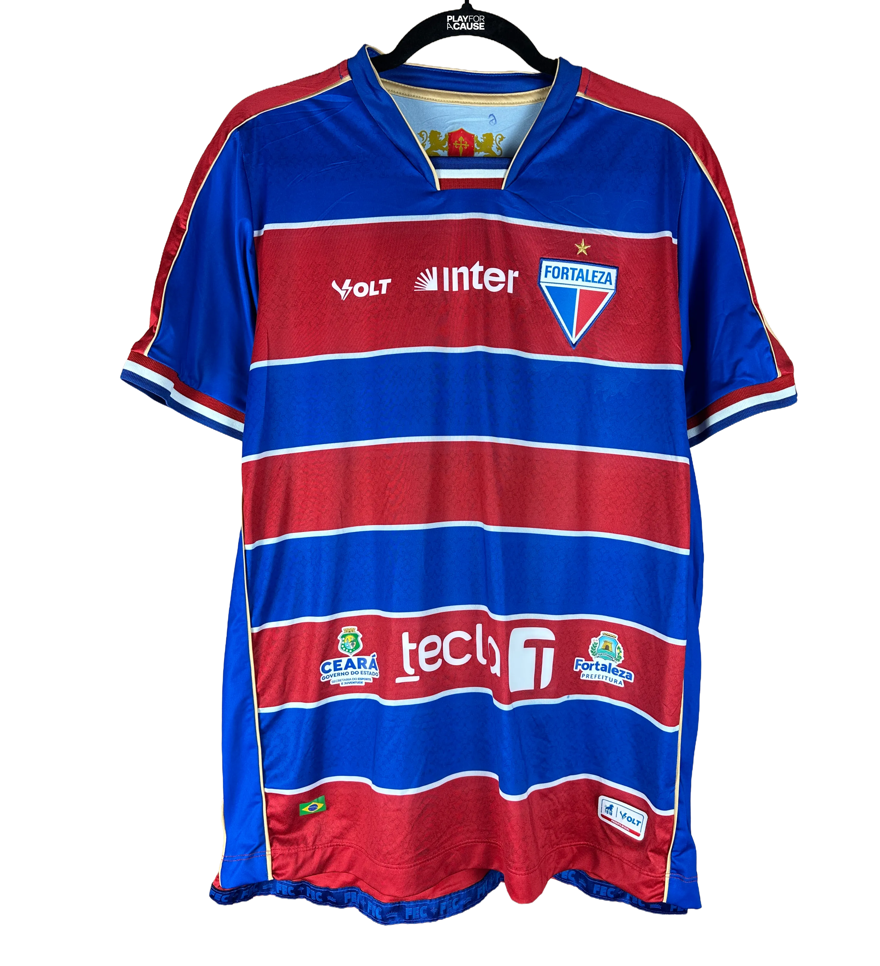 Camisa Fortaleza Lucca Prior Fortaleza x Cuiabá Estreia do Uniforme 2026 Série B 2026 — imagem 1 de 3
