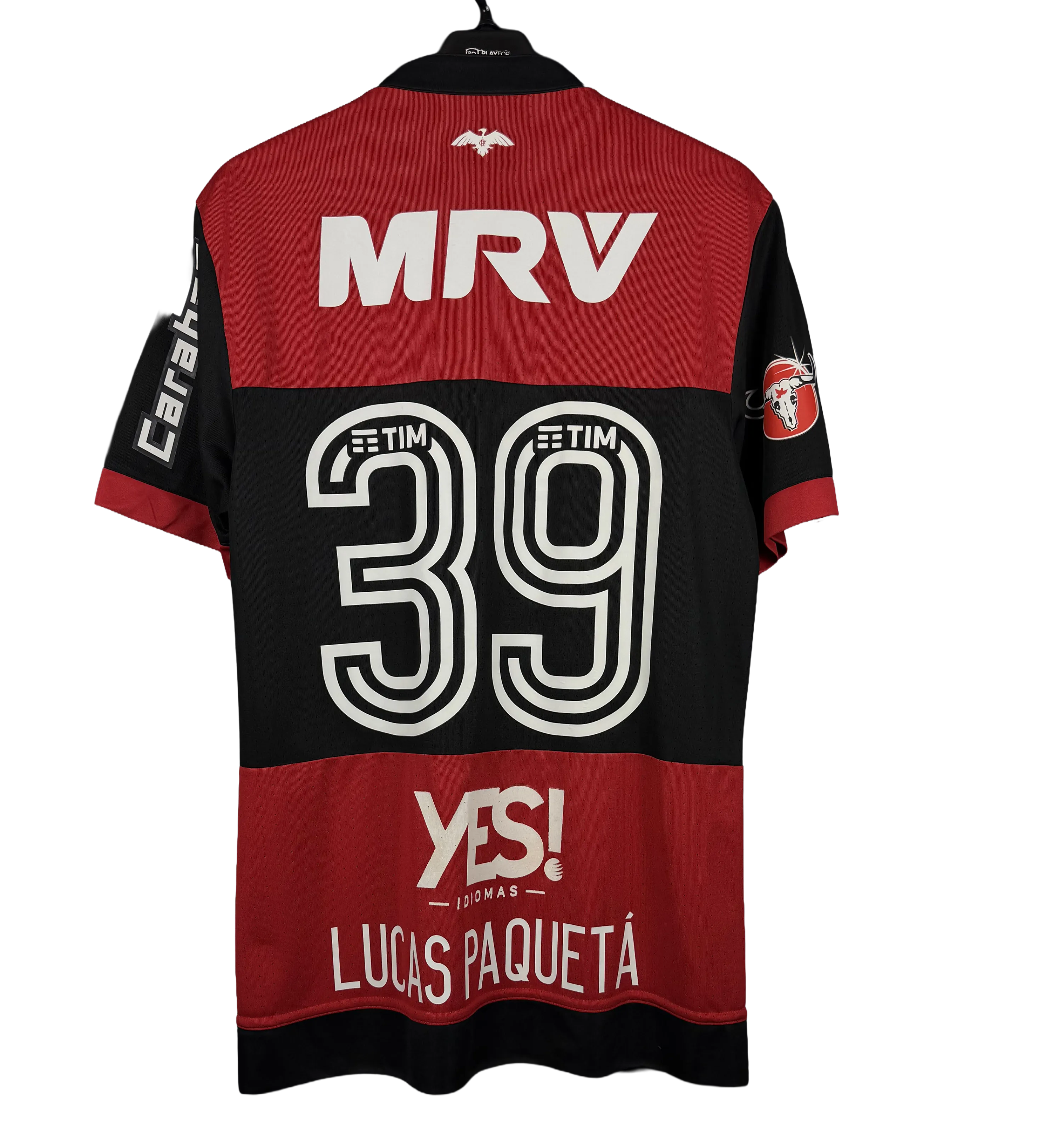 Camisa Flamengo Lucas Paquetá 39 Brasileirão 2017 — imagem 2 de 2