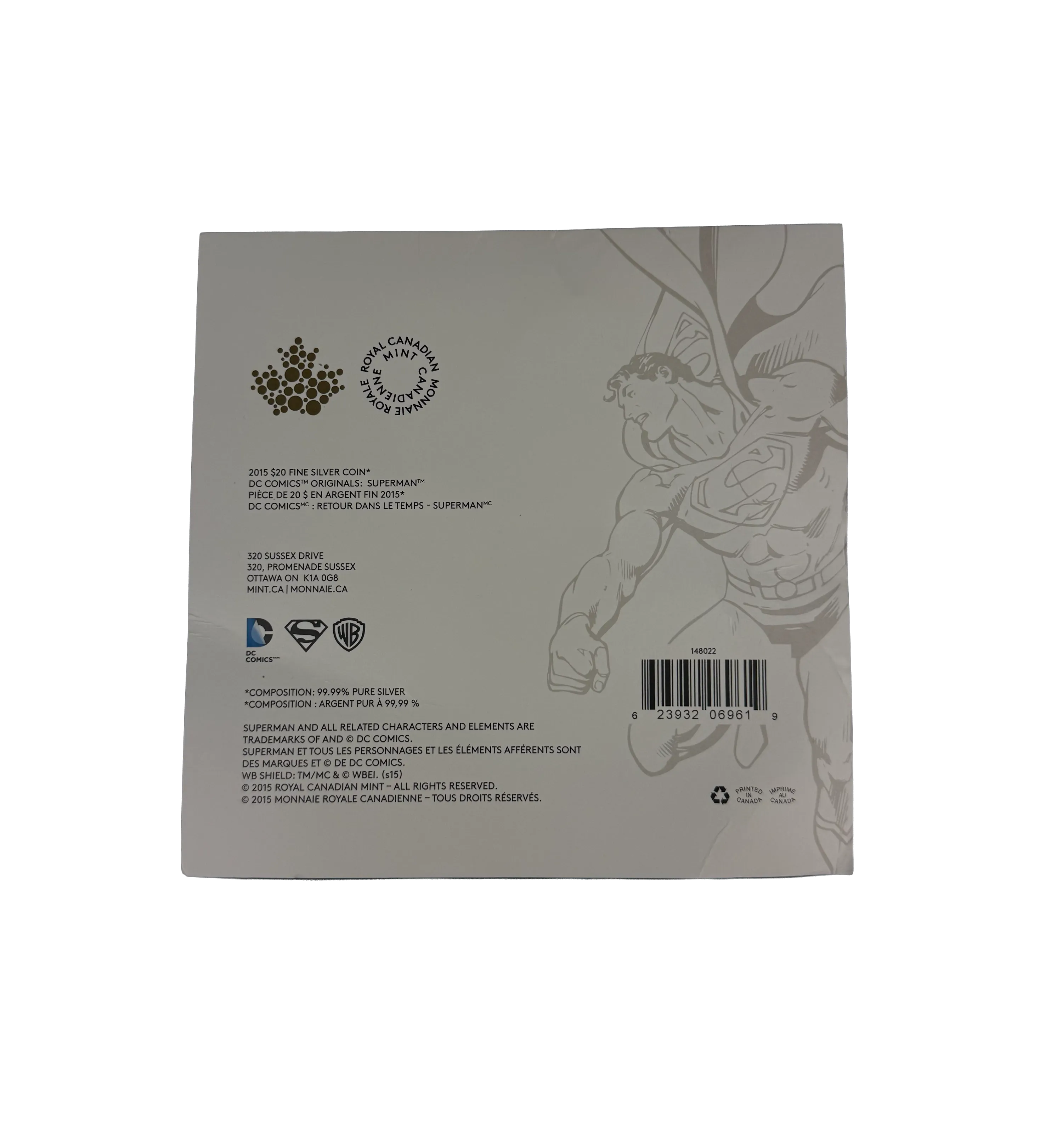 Coin – DC Comics – Superman – Limited Edition — imagem 2 de 5
