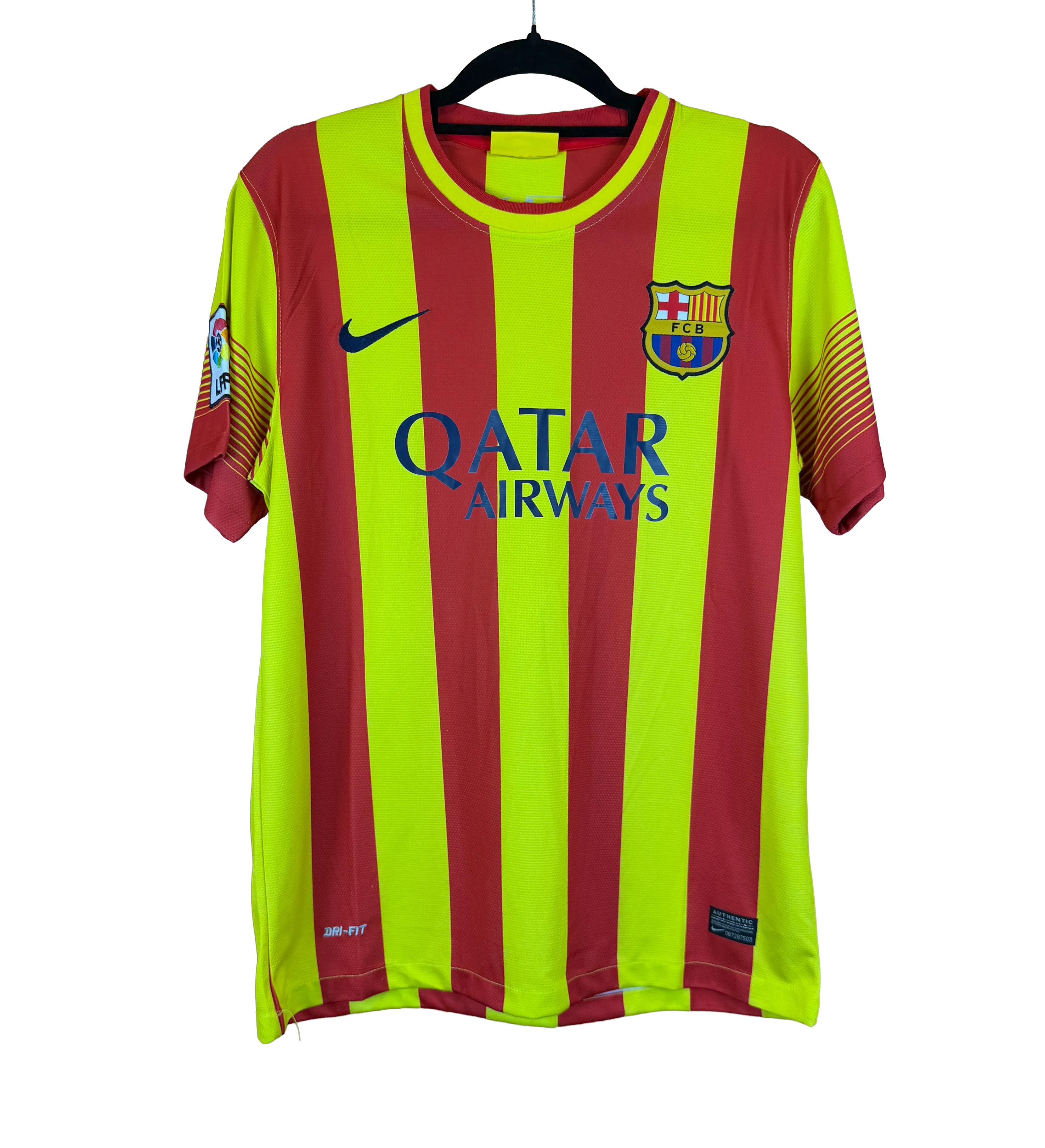 Camisa Autografada Barcelona Retro Xavi Temporada 2014/2015 — imagem 1 de 4