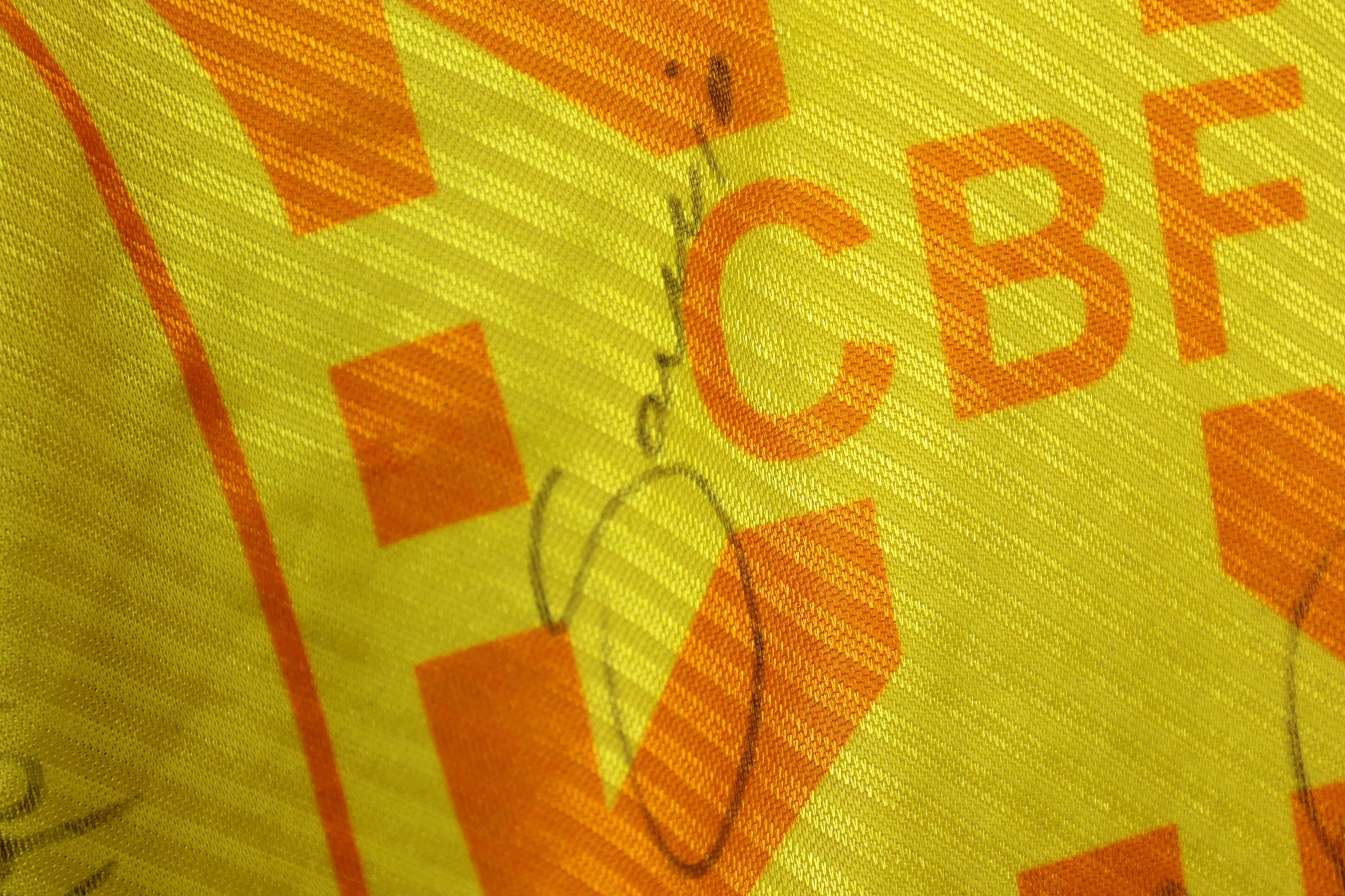 Camisa Brasil Ronaldinho Olímpiadas 1996 Autografada pelo Elenco — imagem 5 de 17