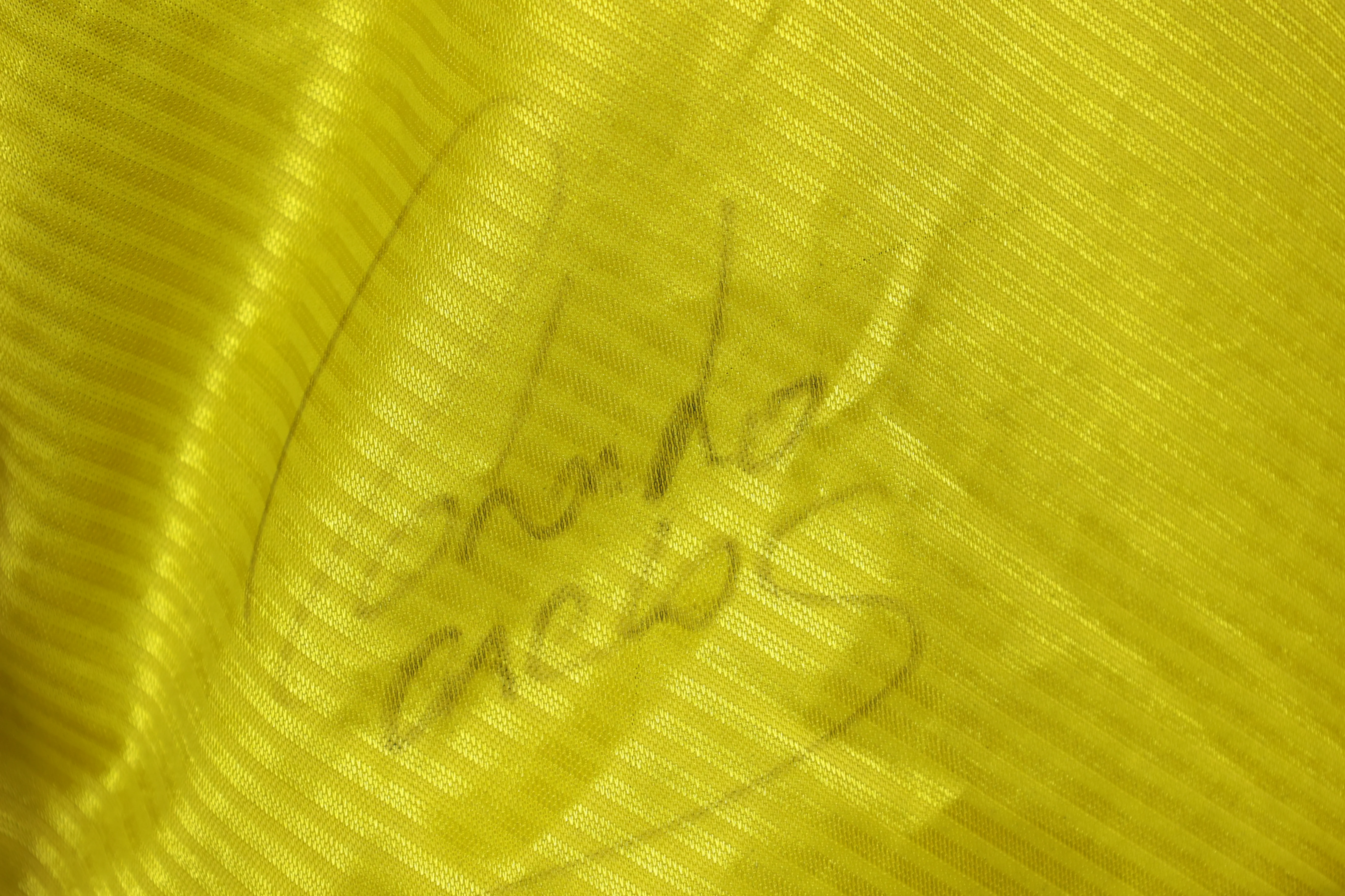Camisa Brasil Ronaldinho Olímpiadas 1996 Autografada pelo Elenco — imagem 6 de 17