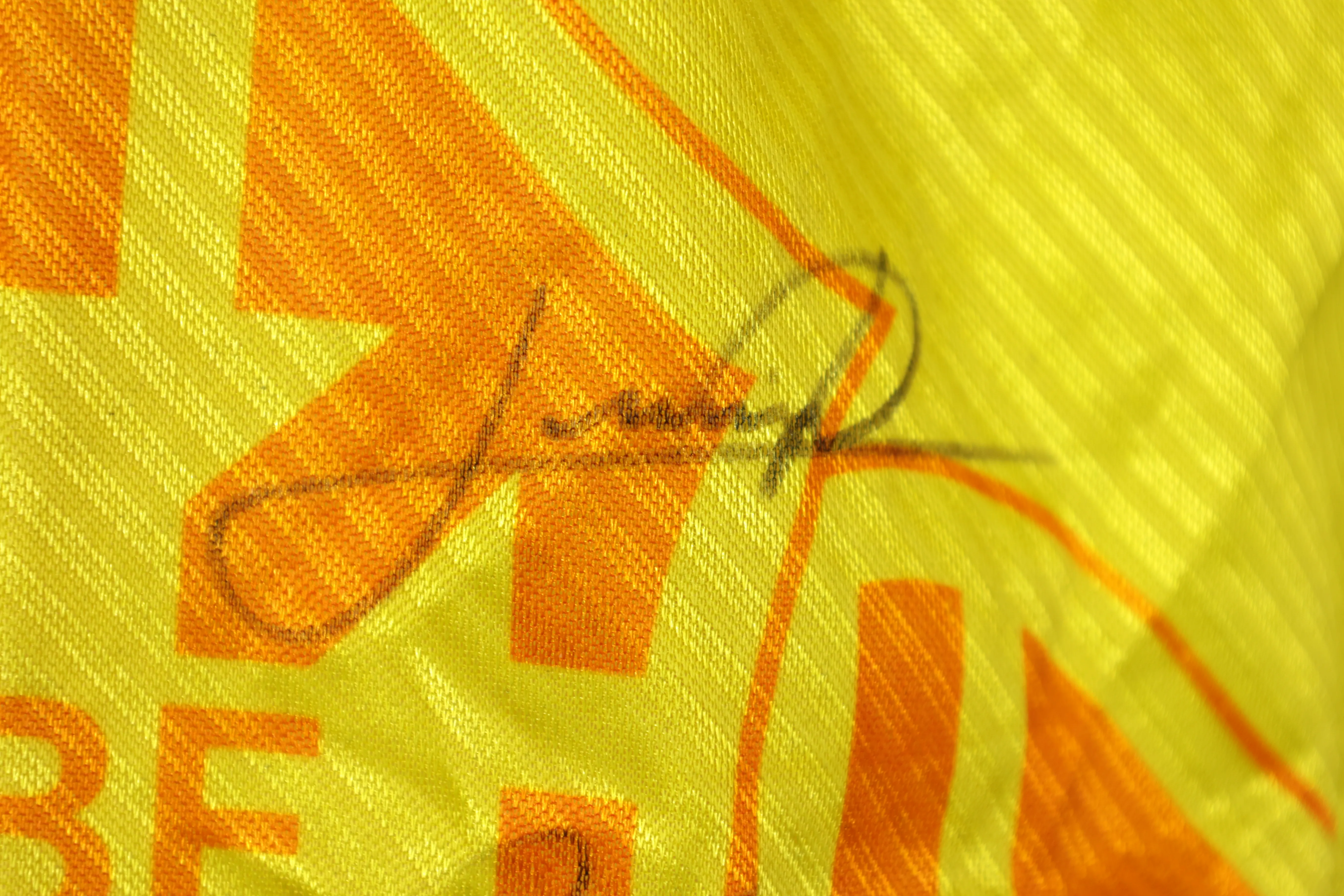 Camisa Brasil Ronaldinho Olímpiadas 1996 Autografada pelo Elenco — imagem 12 de 17