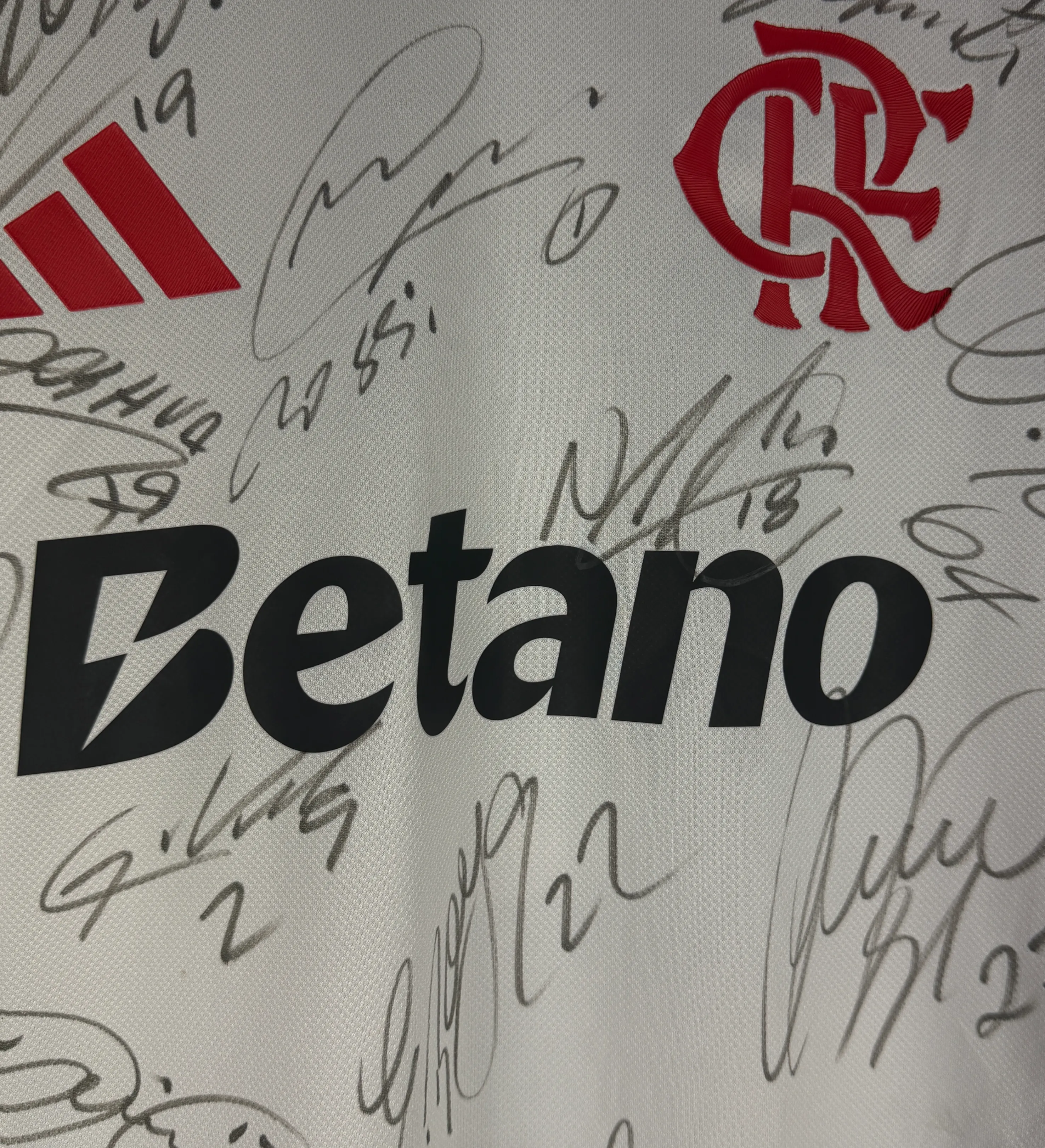 Flamengo Jersey Éverton Araújo Painted BRB RB Bragantino vs Flamengo Brasileirão 2026 — imagem 3 de 3