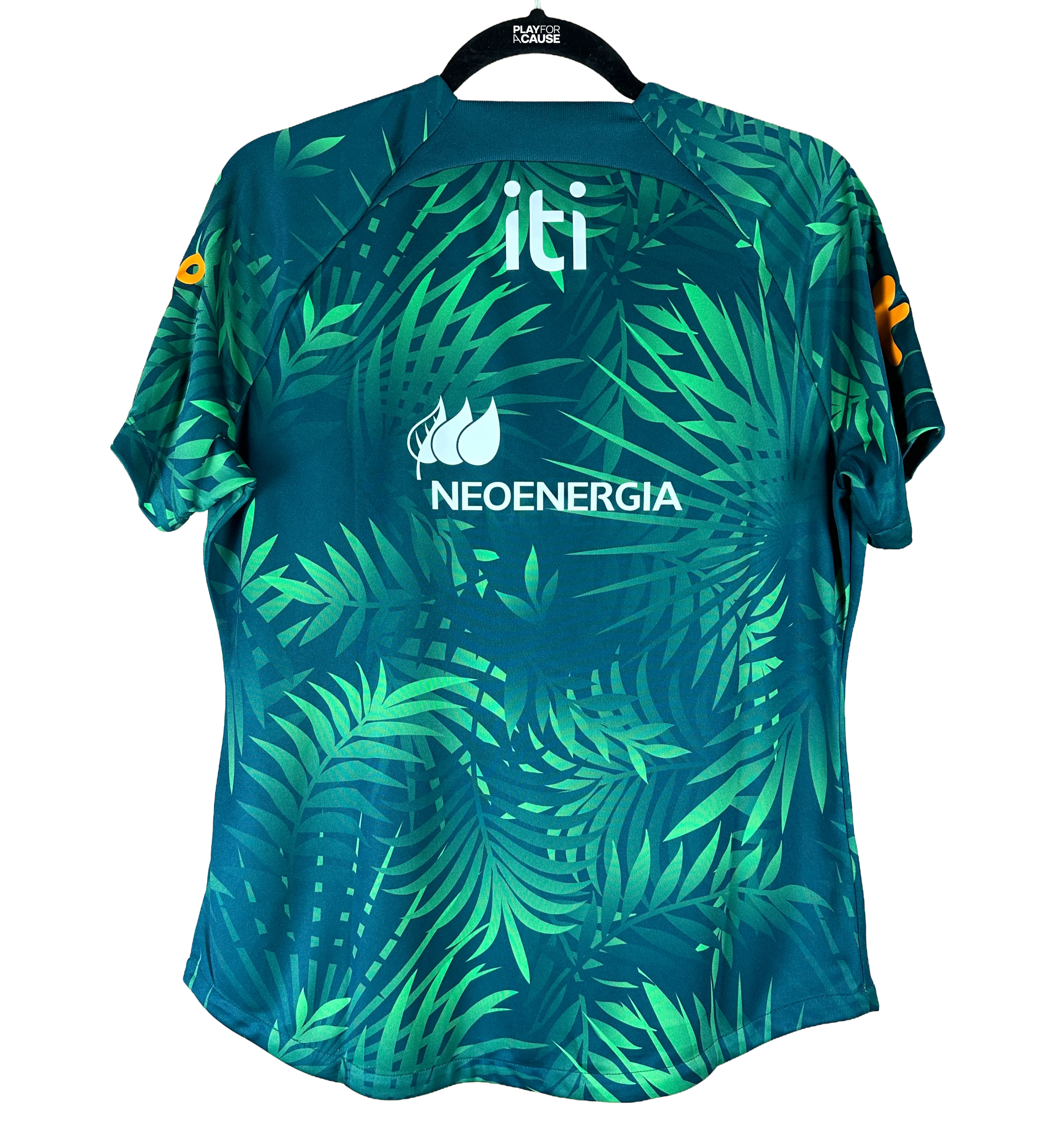 Camiseta Nike - Verde - Guaraná - Estampado de hojas (1) — imagem 2 de 4