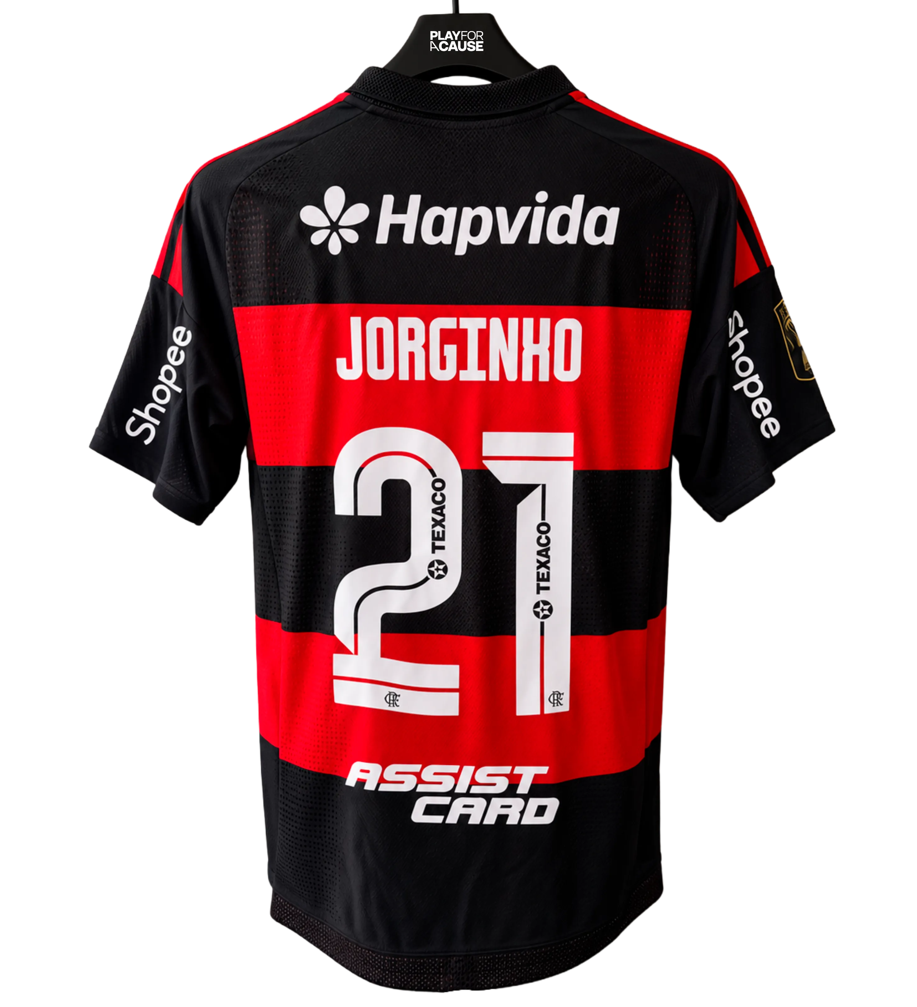 Flamengo Player Issue Jersey – Supercopa do Brasil (Supercopa Rei) – Flamengo vs Corinthians – Match Prepared — imagem 2 de 2