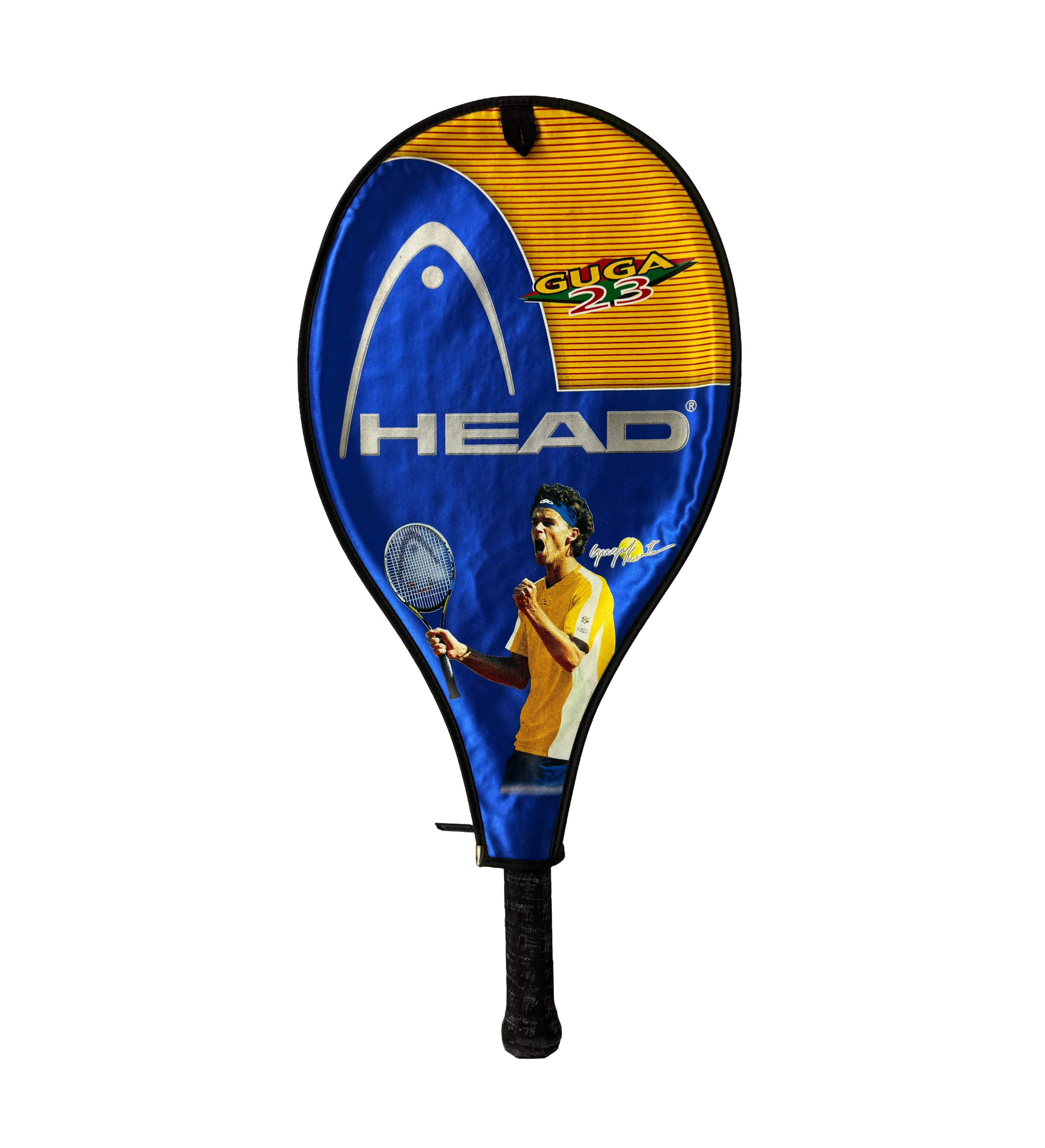 Raquete de Tênis Head Guga 23 Autografada por Gustavo Kuerten — imagem 1 de 3