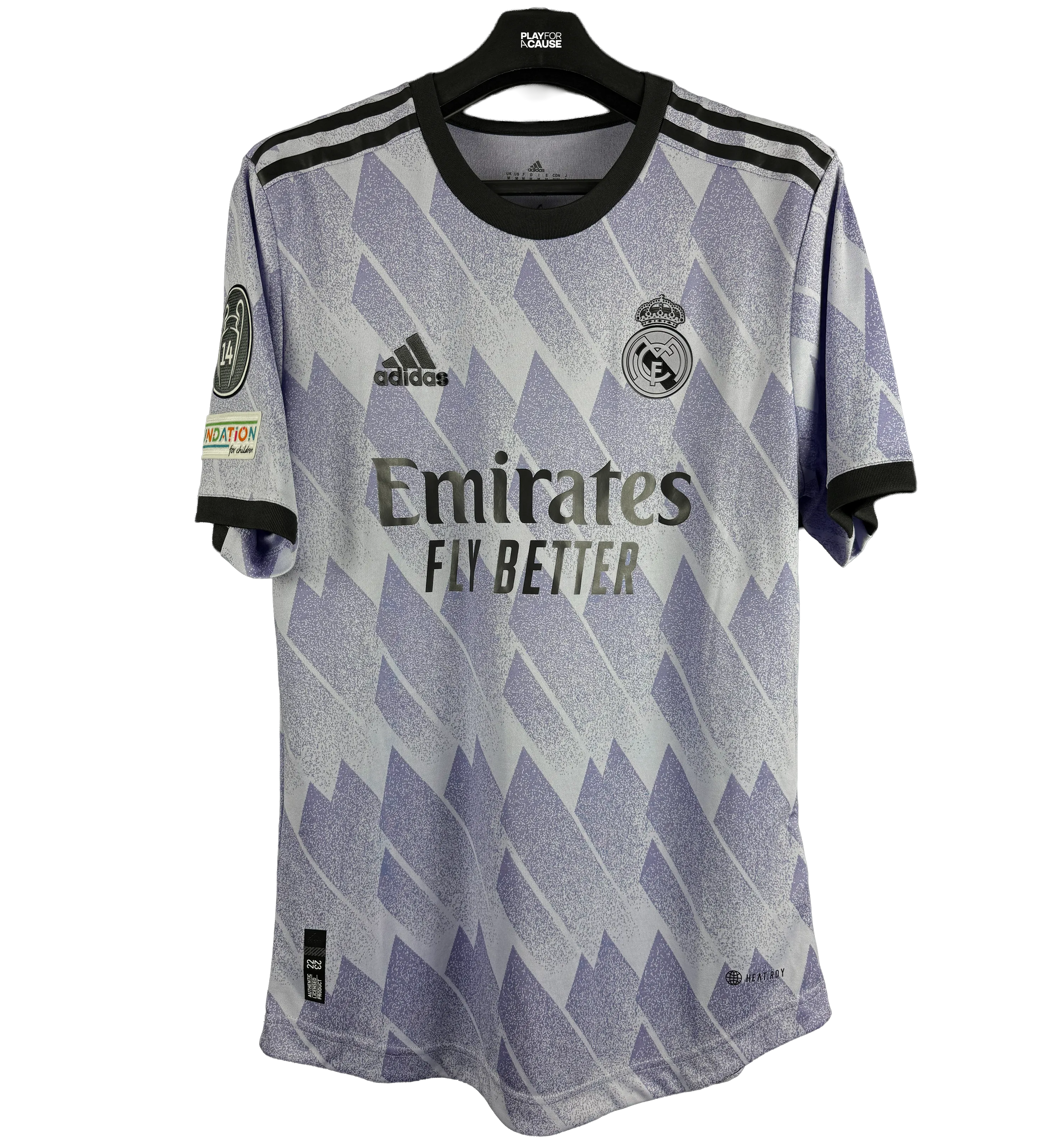 Real Madrid Warm-Up Shirt – Vini Jr – 2022/2023 Season – Signed by the Star — imagem 1 de 5