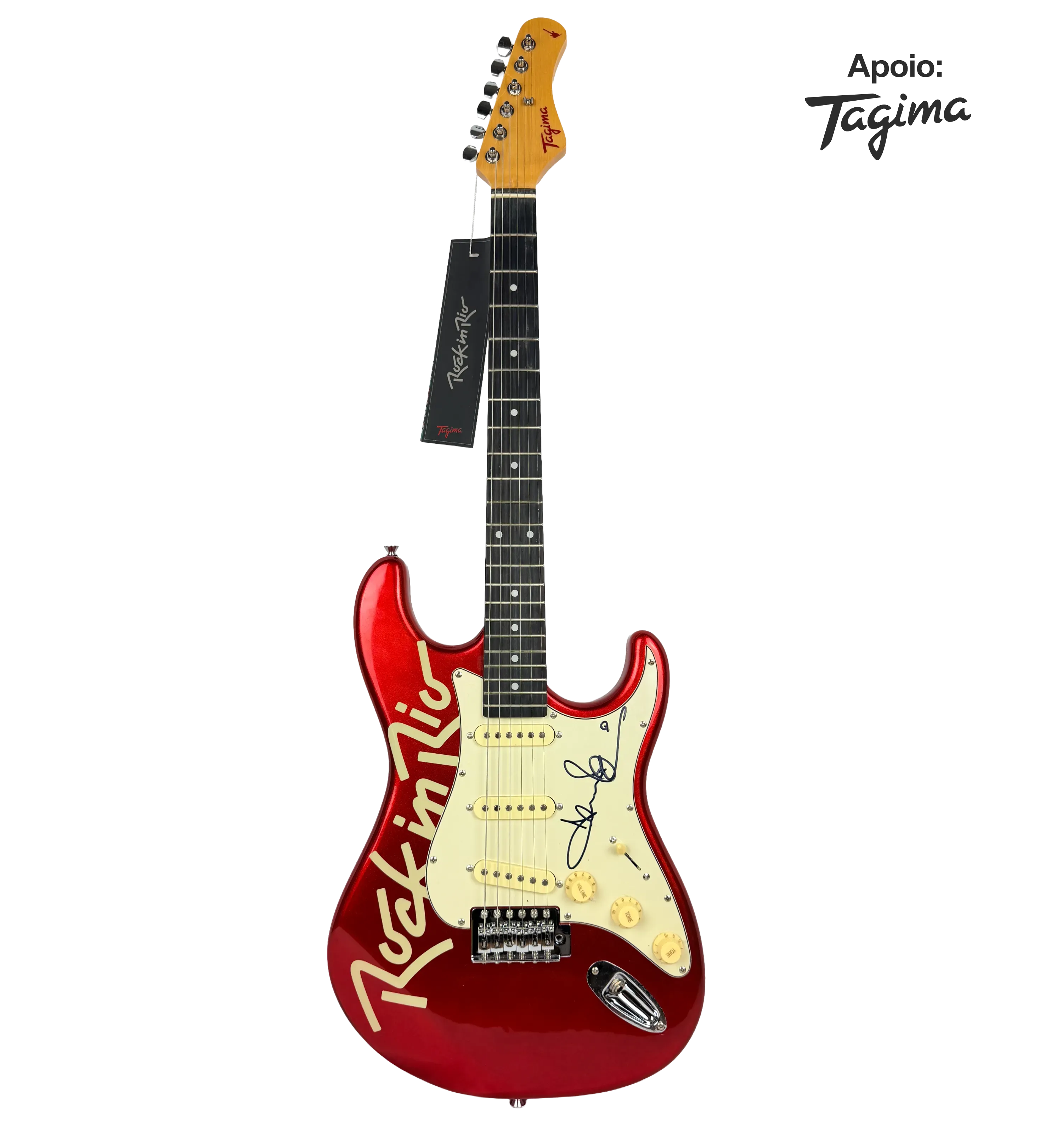 Kit Autografado por Jamiroquai Com Guitarra E Vinil Rock In Rio 2026 — imagem 12 de 12