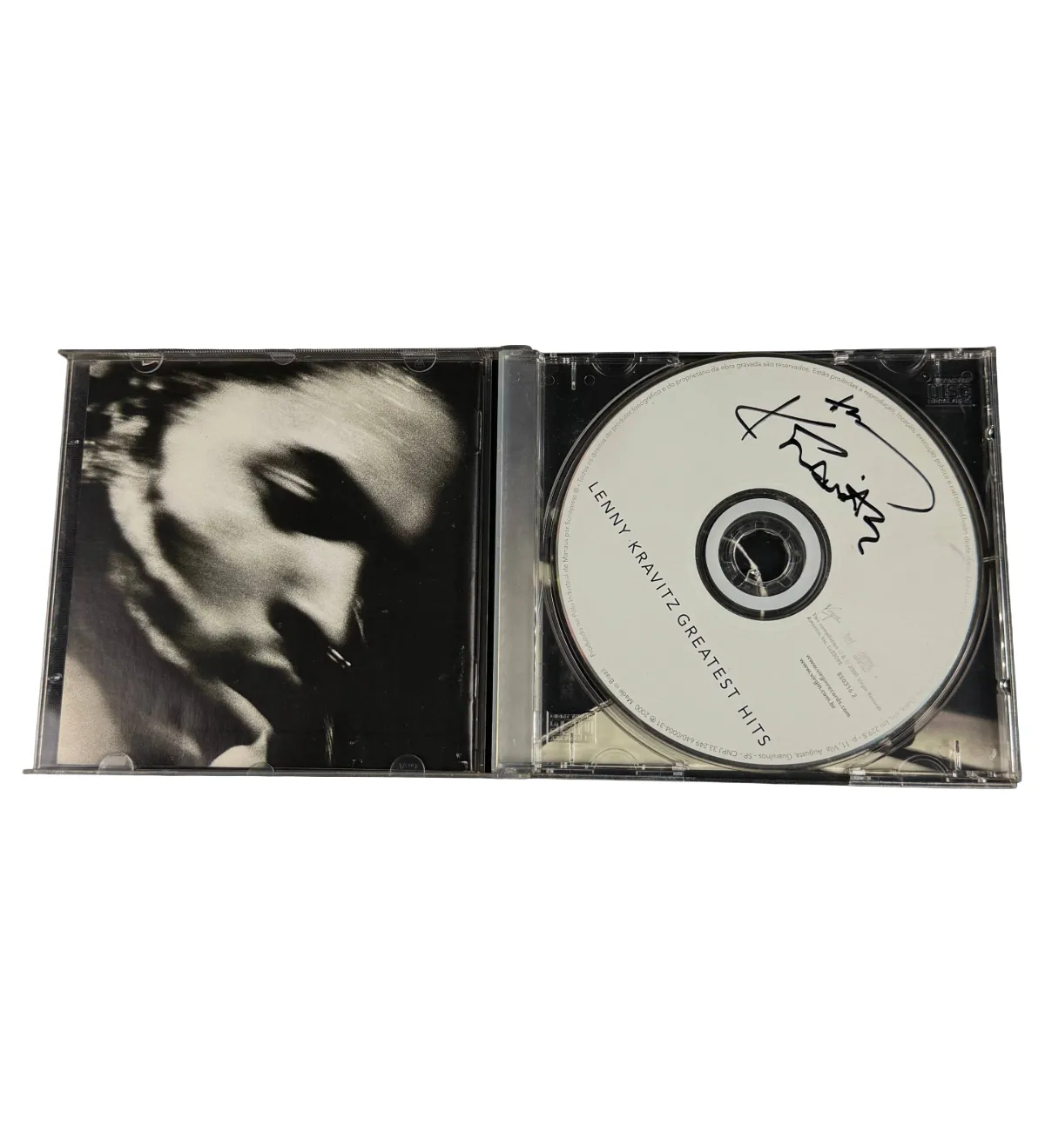 CD – Lenny Kravitz – Greatest Hits (2000) – Signed by the Artist — imagem 2 de 4