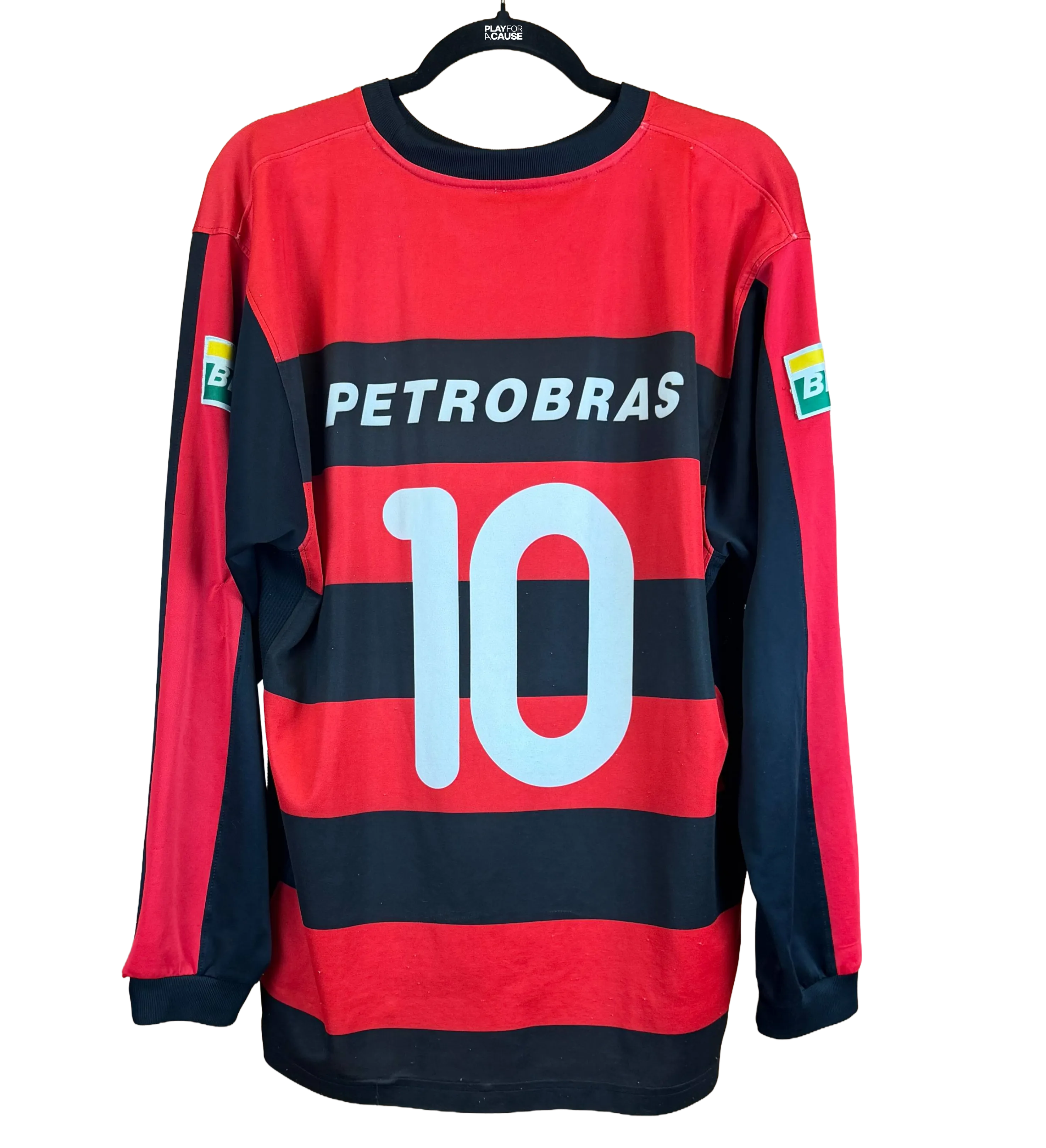 Flamengo Petković 2001/2003 Seasons Jersey Autographed by Zico — imagem 2 de 3