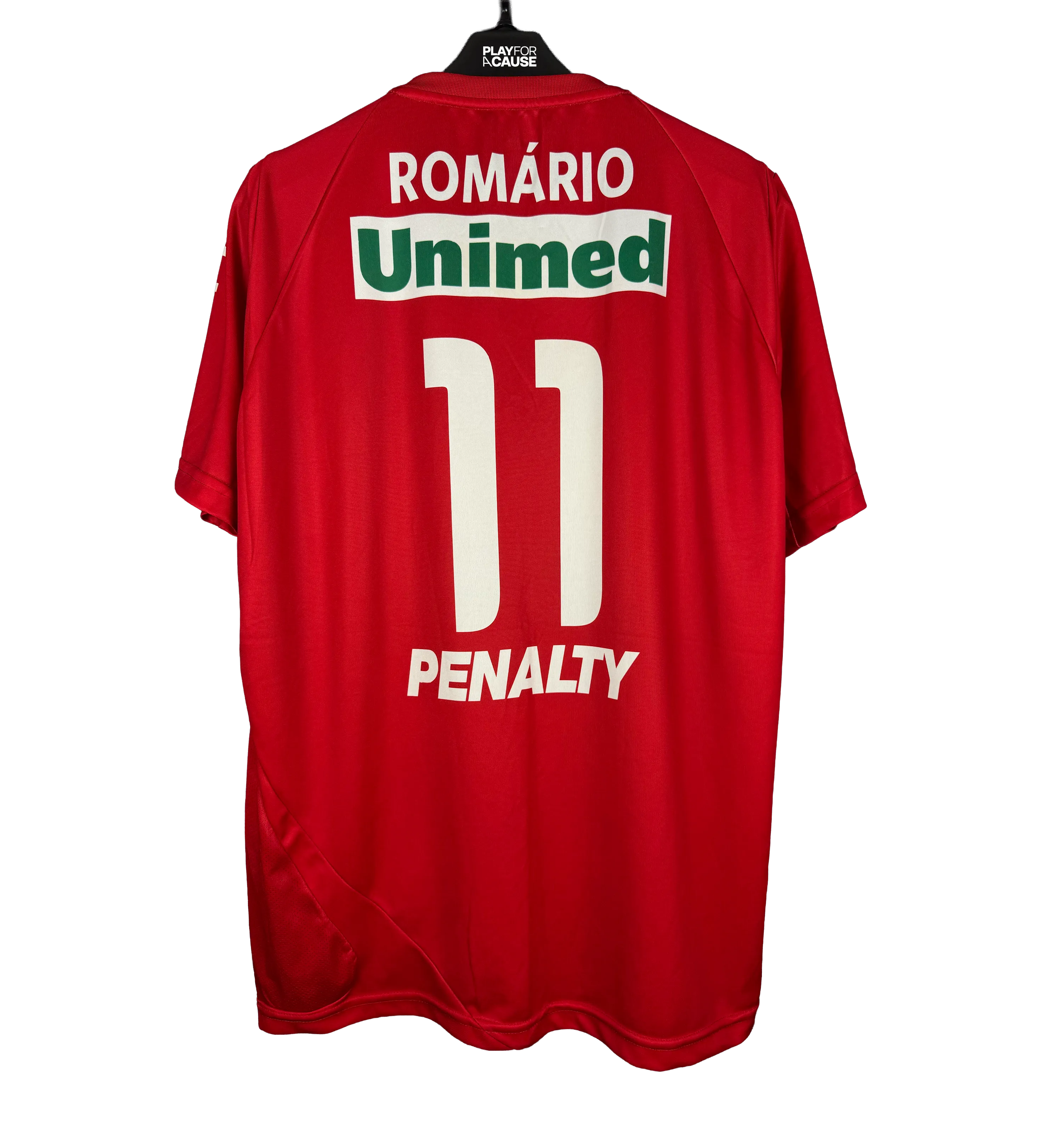 Camiseta América-RJ – Romário #11 – Campeonato Carioca A2 2009 – Firmada por el Crack — imagem 3 de 3