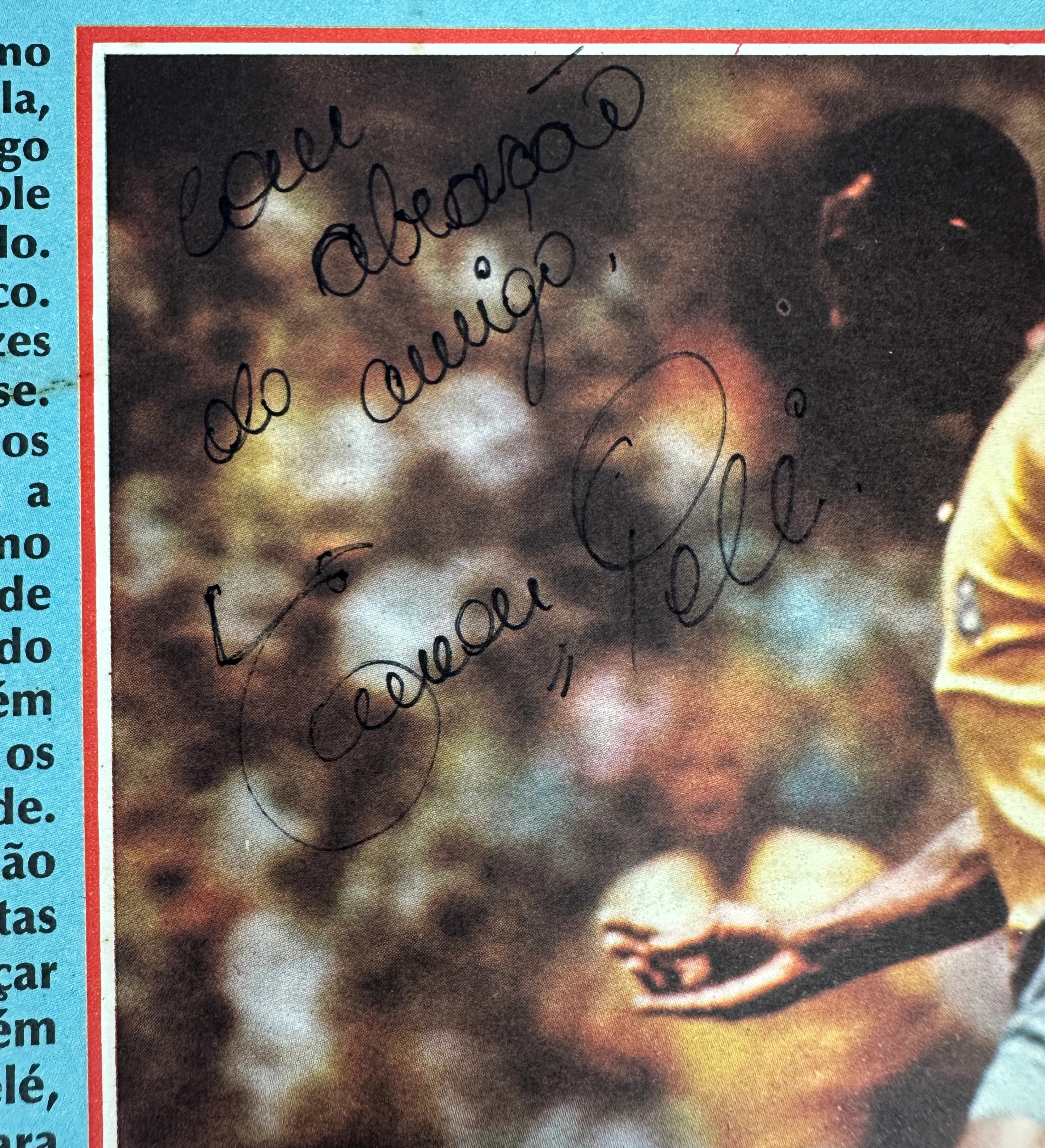 Revista Manchete Documento Histórico Vida e Glória de Pele + Disco Compacto O Rei Conta A Sua História — imagem 4 de 5