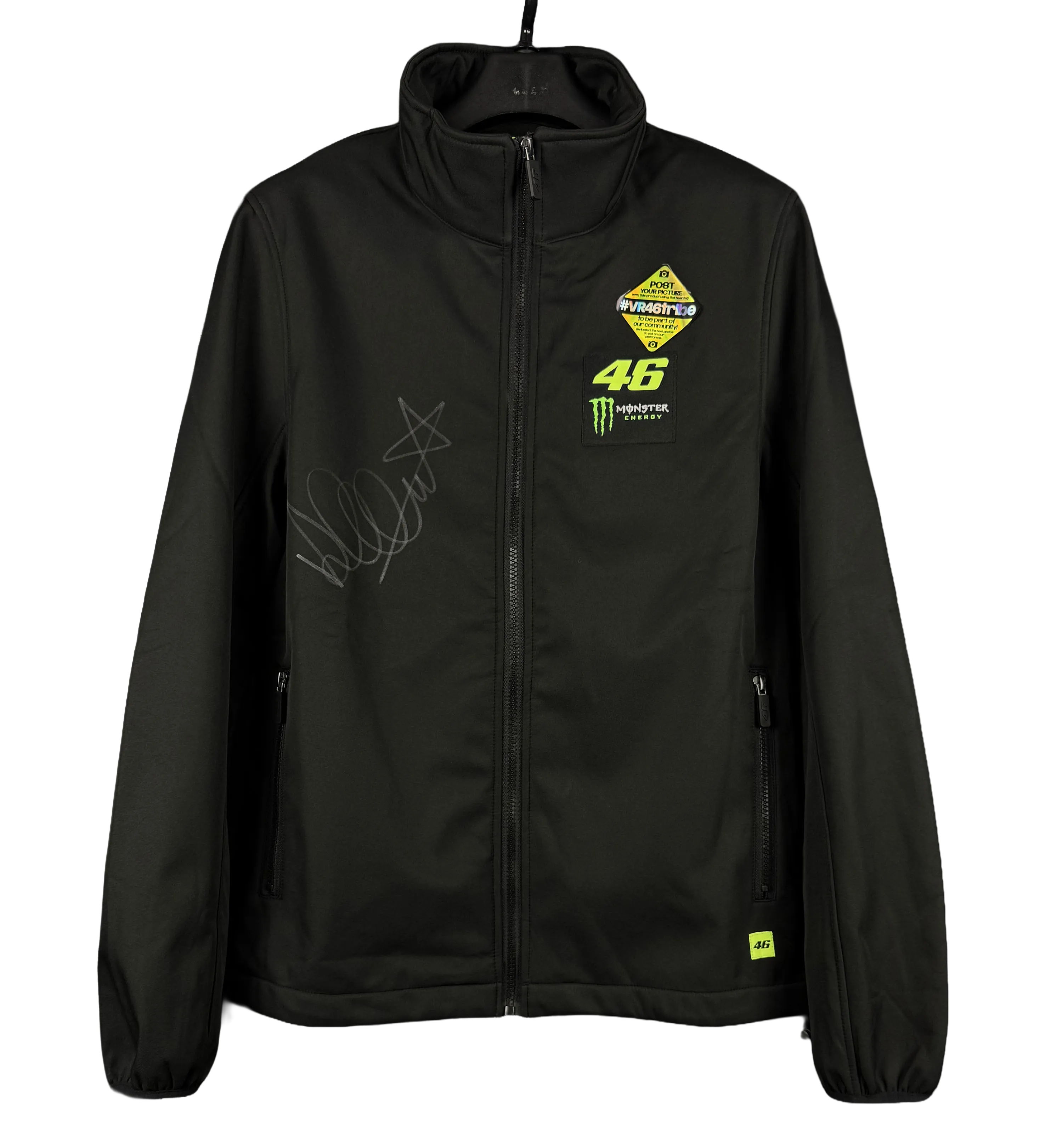 Monster Energy Jacket – Valentino Rossi #46 – Signed on the Front and Back by the Rider — imagem 1 de 2