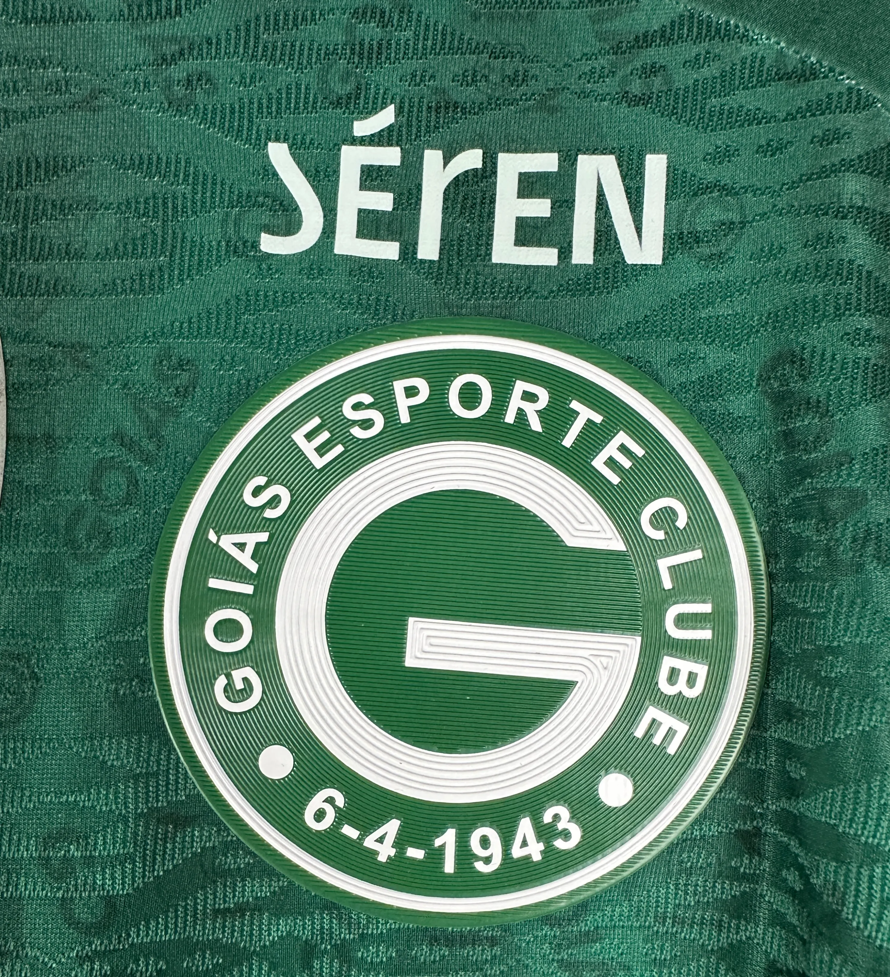 Camisa Goiás Jean Carlos Final do Goiano 2026 Goiás x Atlético-GO — imagem 5 de 7