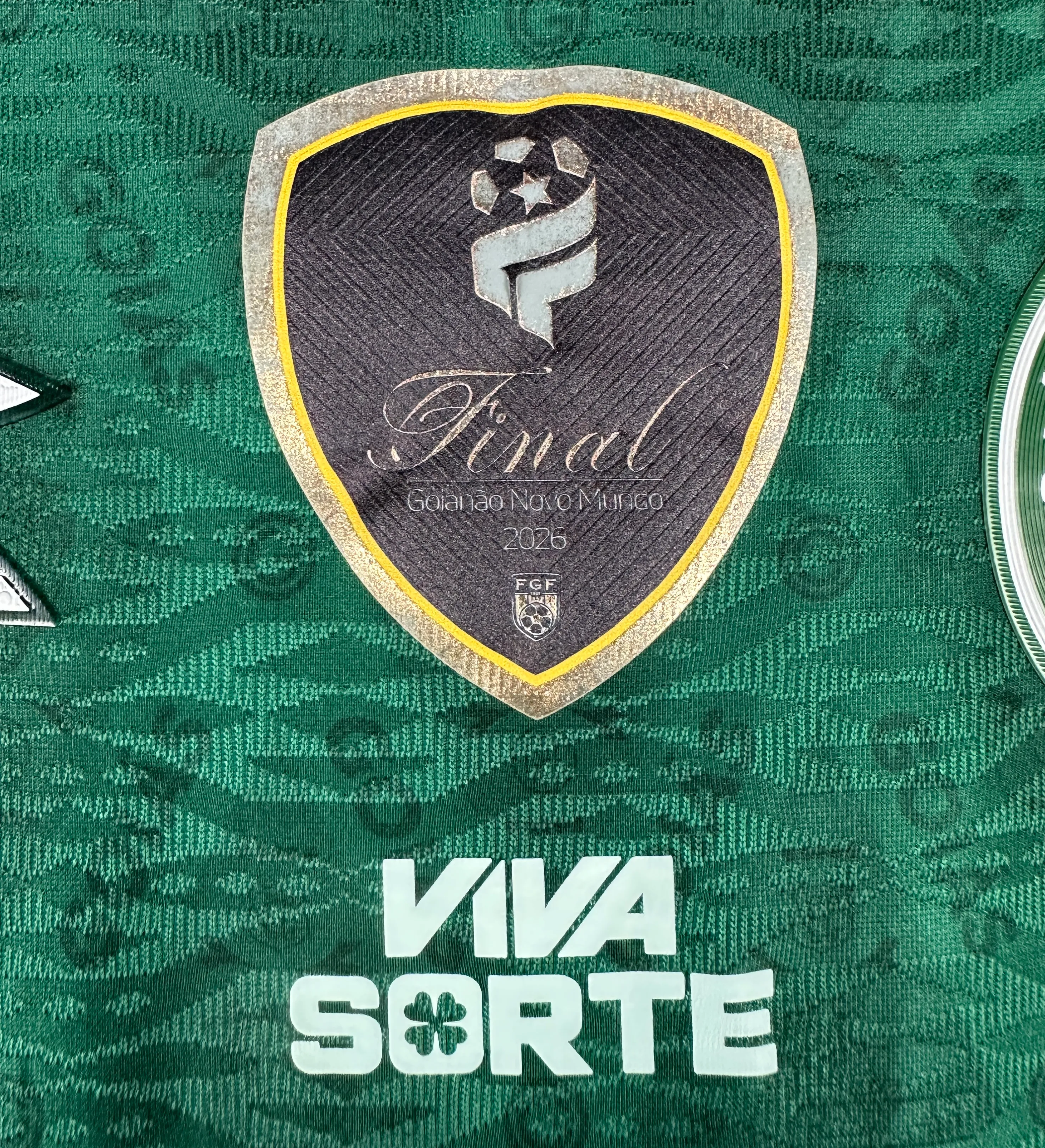 Camisa Goiás Jean Carlos Final do Goiano 2026 Goiás x Atlético-GO — imagem 6 de 7