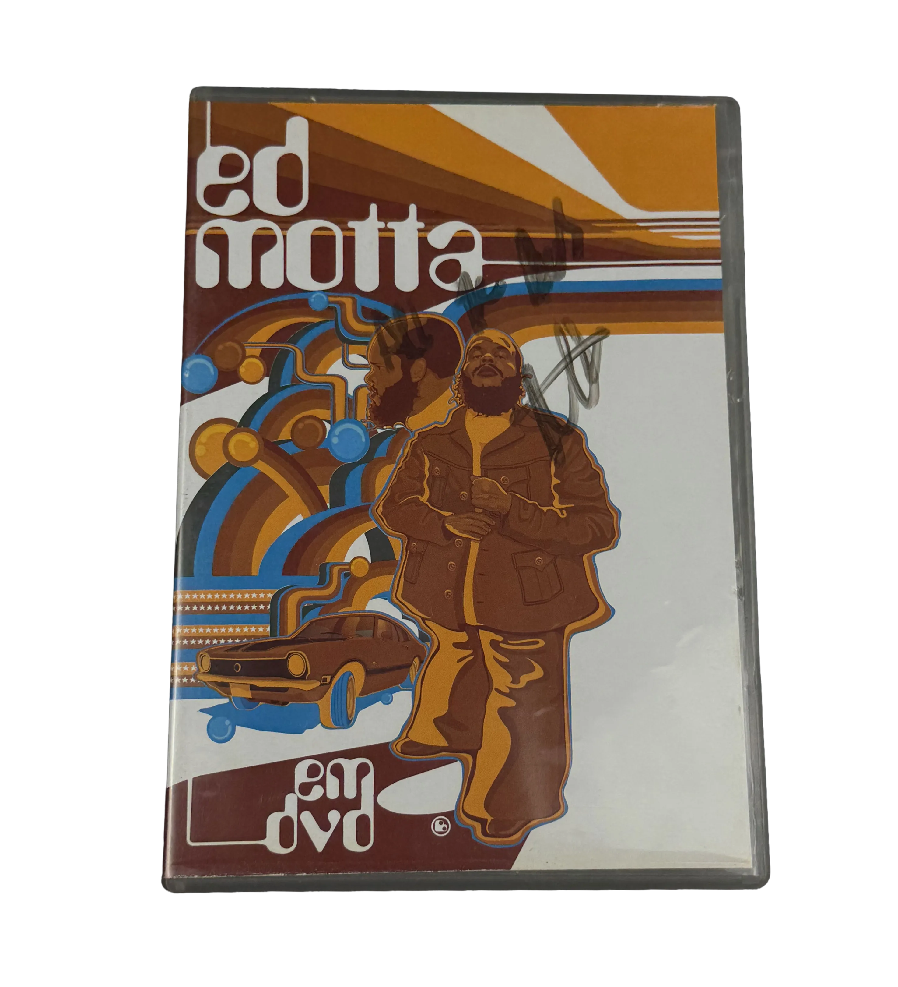 DVD – Ed Motta – En Vivo (2004) – Firmado por el Cantante y Productor — imagem 1 de 3
