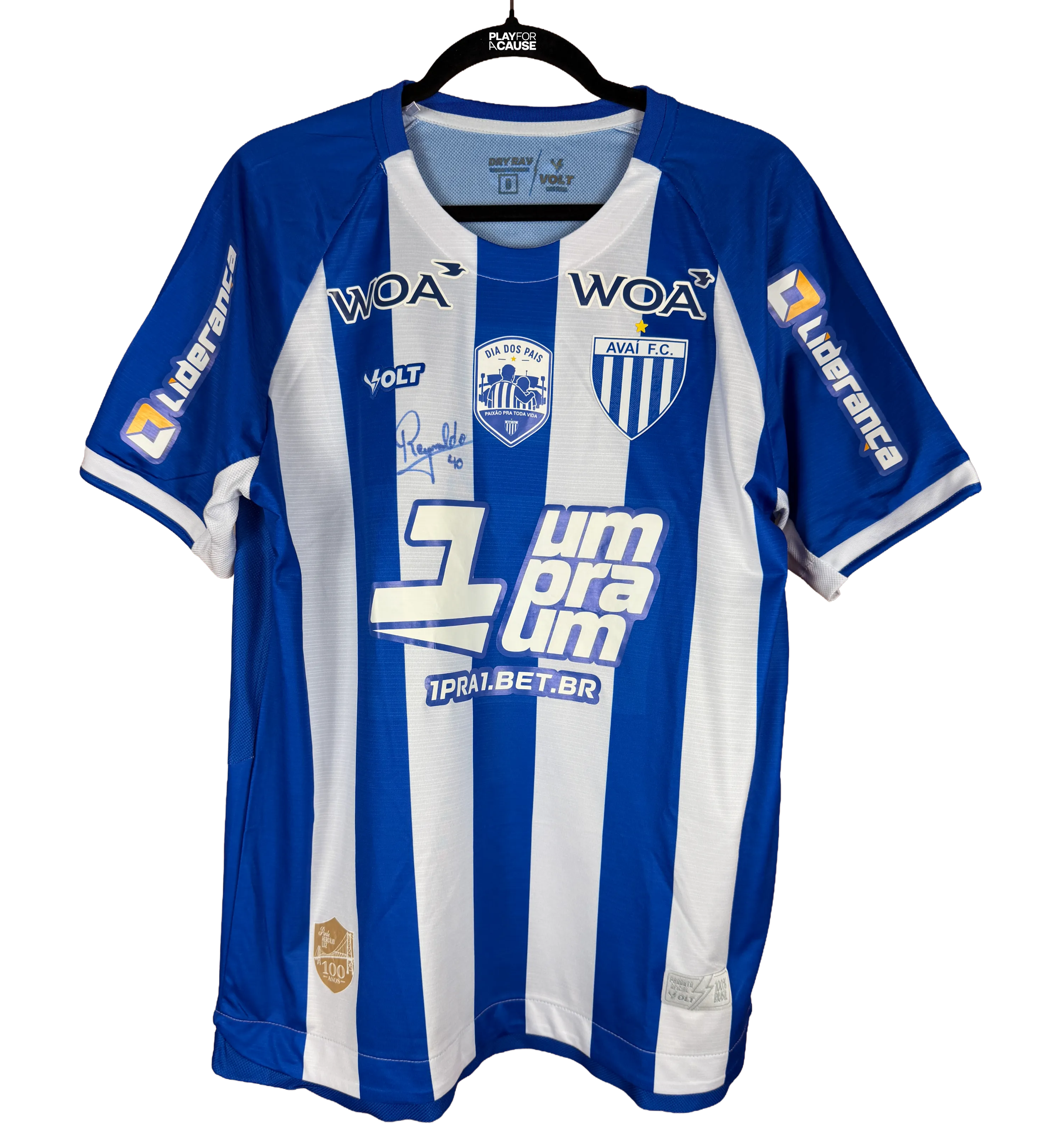 Avaí Reynaldo Father's Day Patch Jersey AVA vs. CRB — imagem 1 de 6