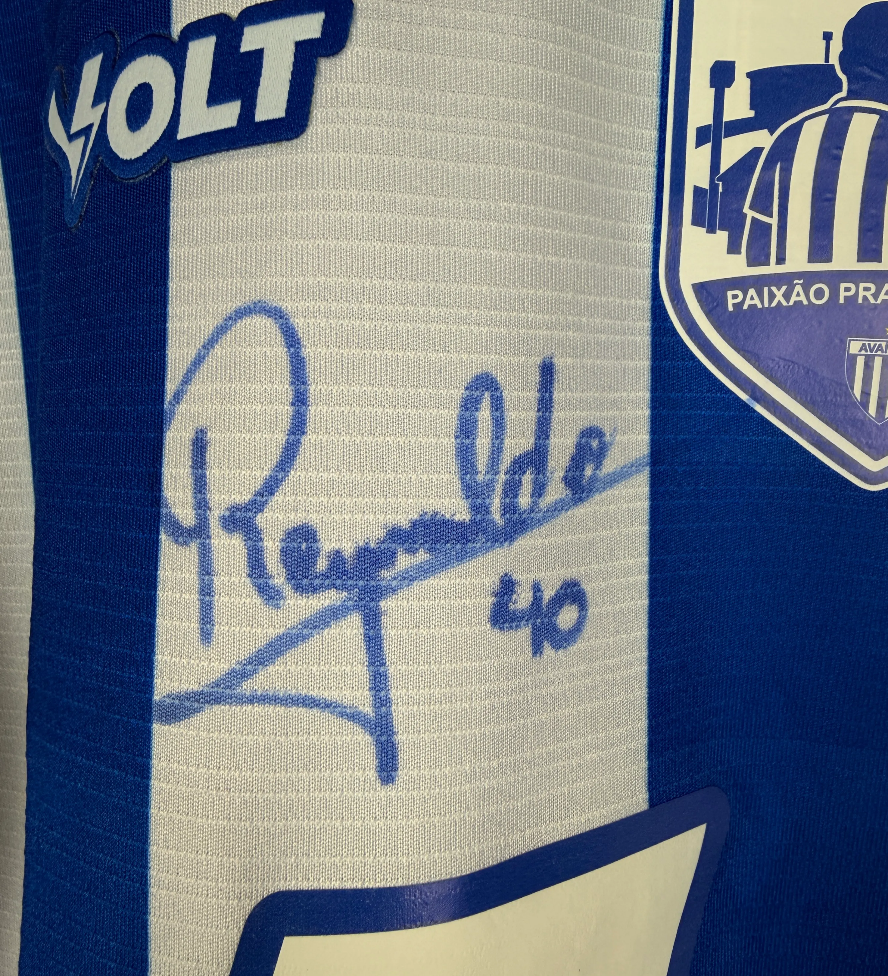 Avaí Reynaldo Father's Day Patch Jersey AVA vs. CRB — imagem 3 de 6