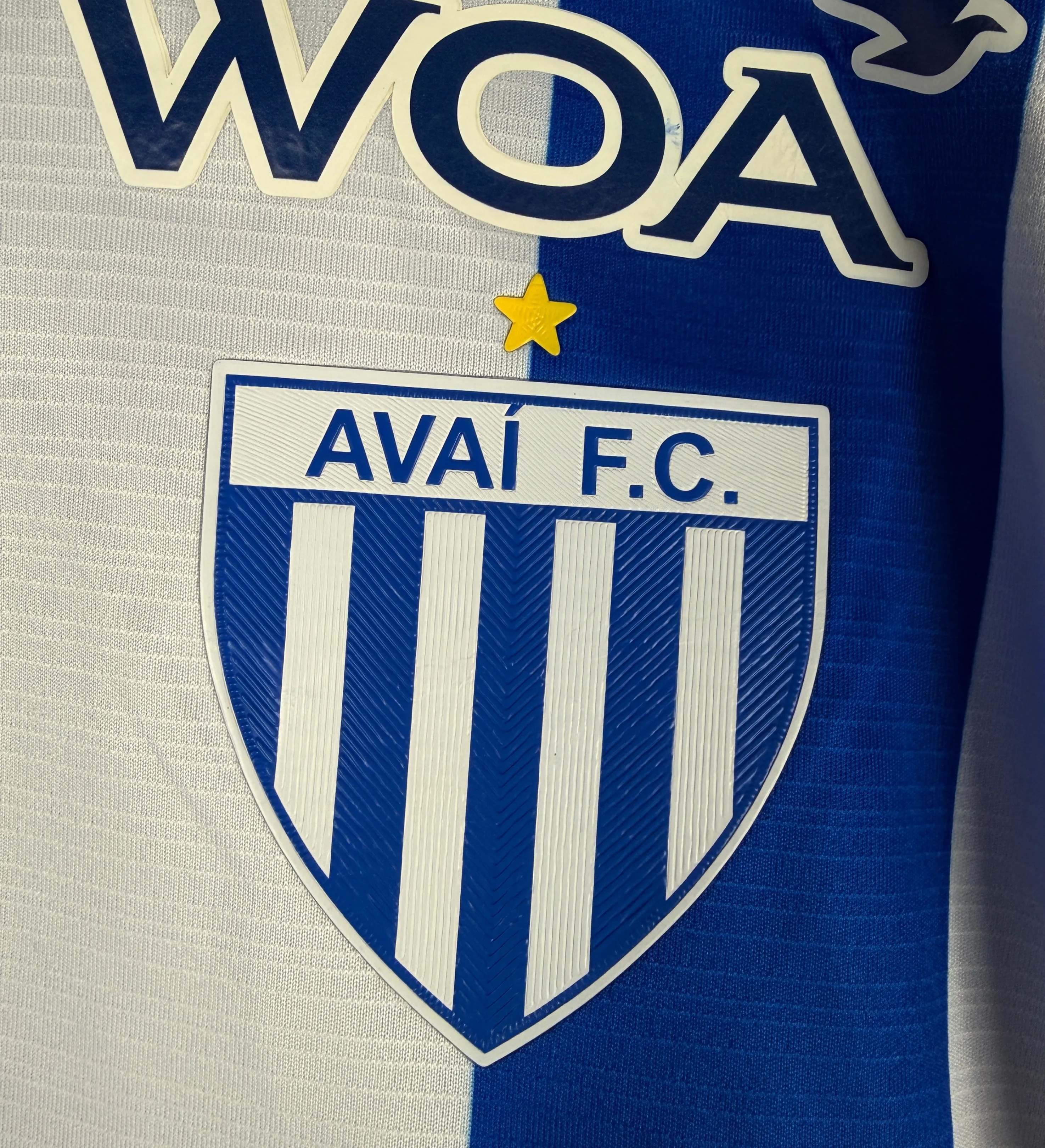 Avaí Reynaldo Father's Day Patch Jersey AVA vs. CRB — imagem 5 de 6