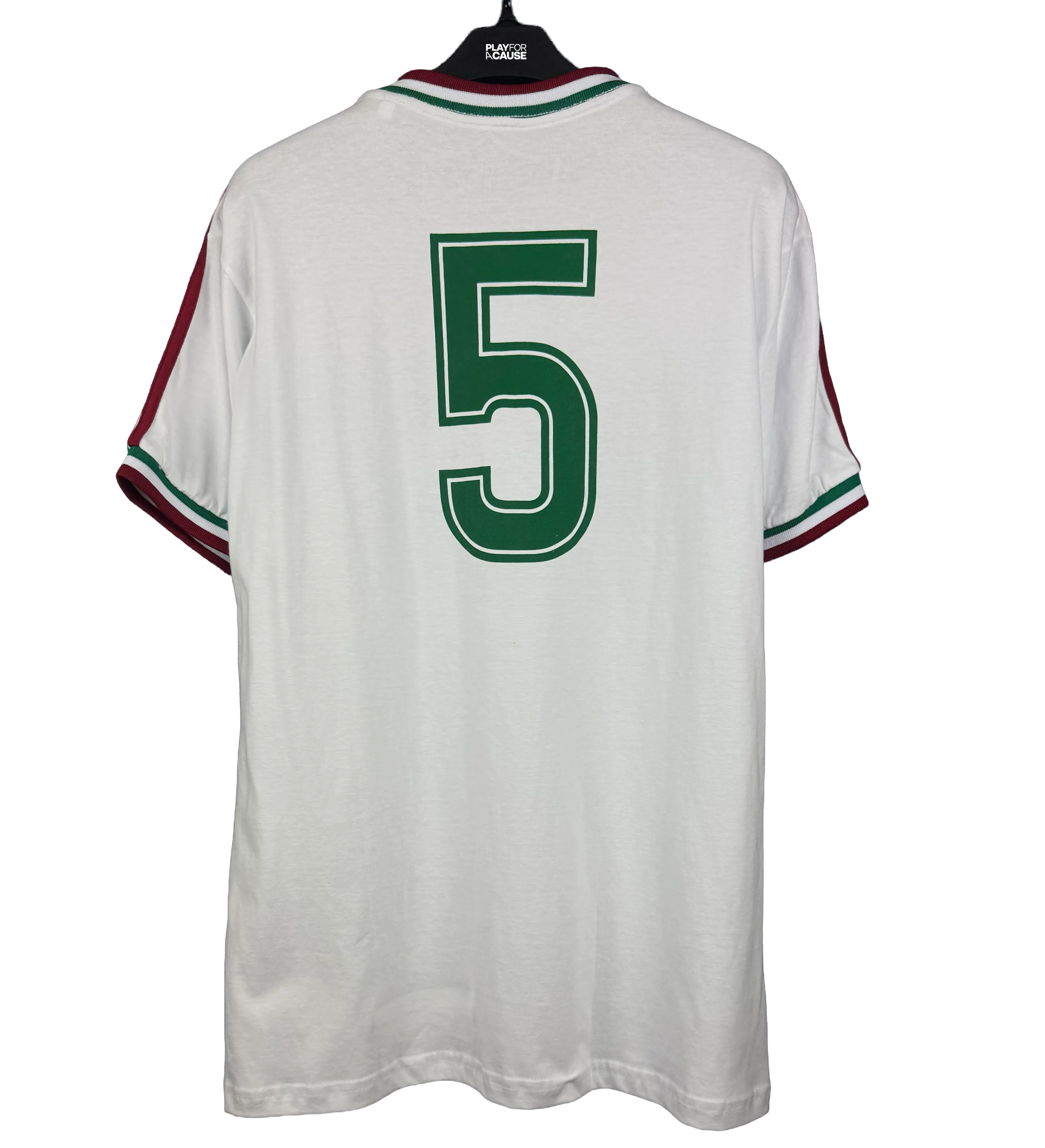 Camisa Fluminense - Edinho #5 - Retro temporada 1980 - Autografado pelo Idolo Tricolor — imagem 2 de 4
