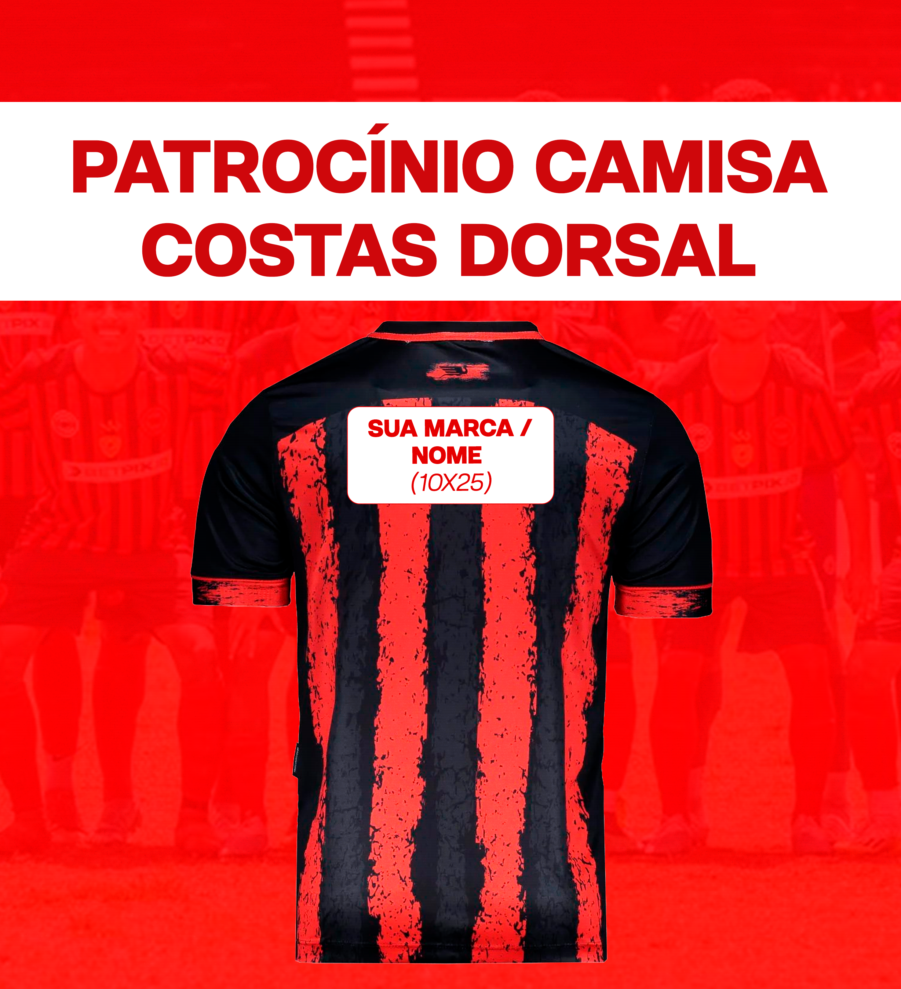 Your name on the jersey: one of the sleeves in a match — imagem 1 de 1