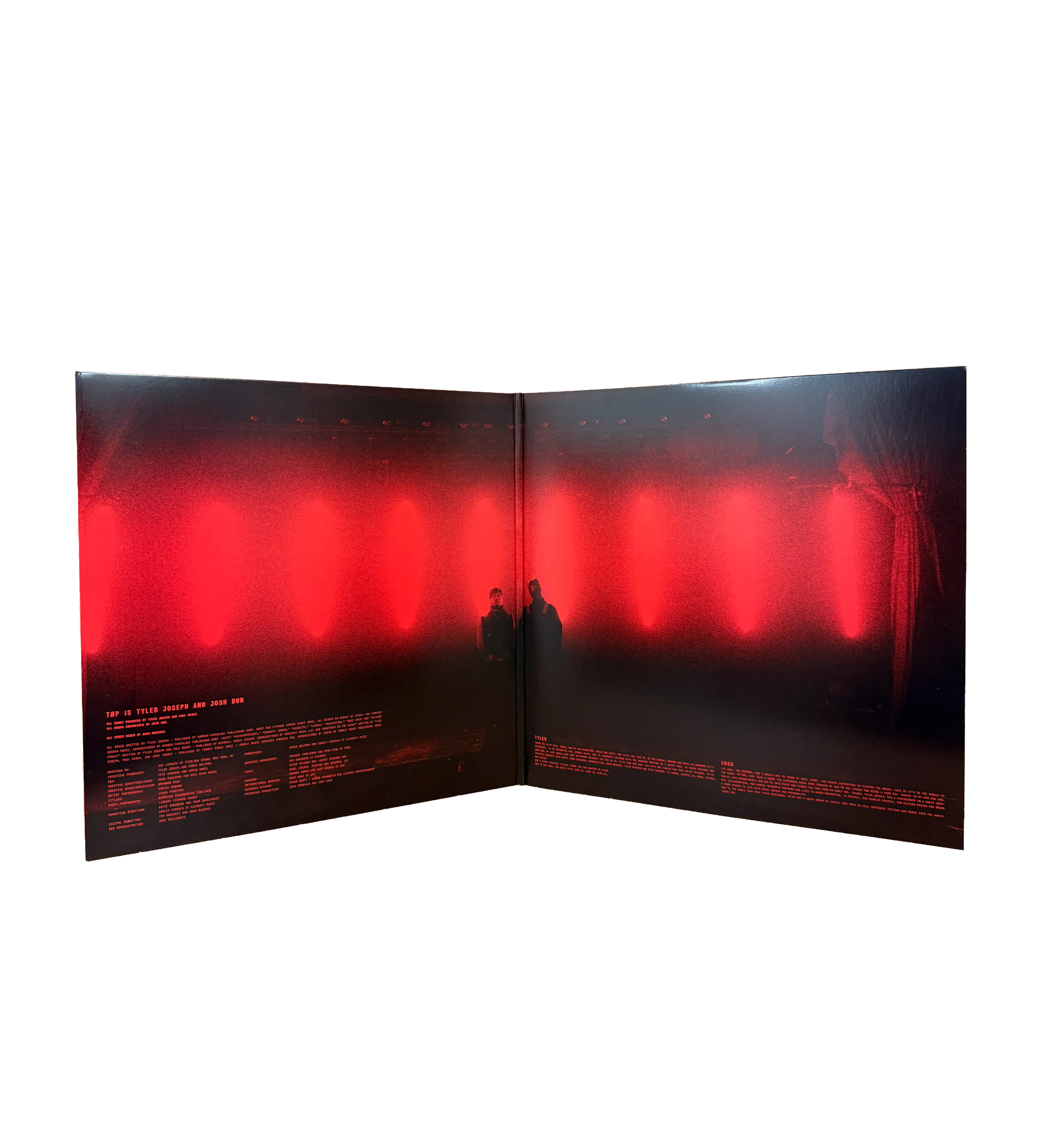 LP Importado Twenty One Pilots Clancy 2024 Autografado por Tyler Joseph e Josh Dun — imagem 3 de 3