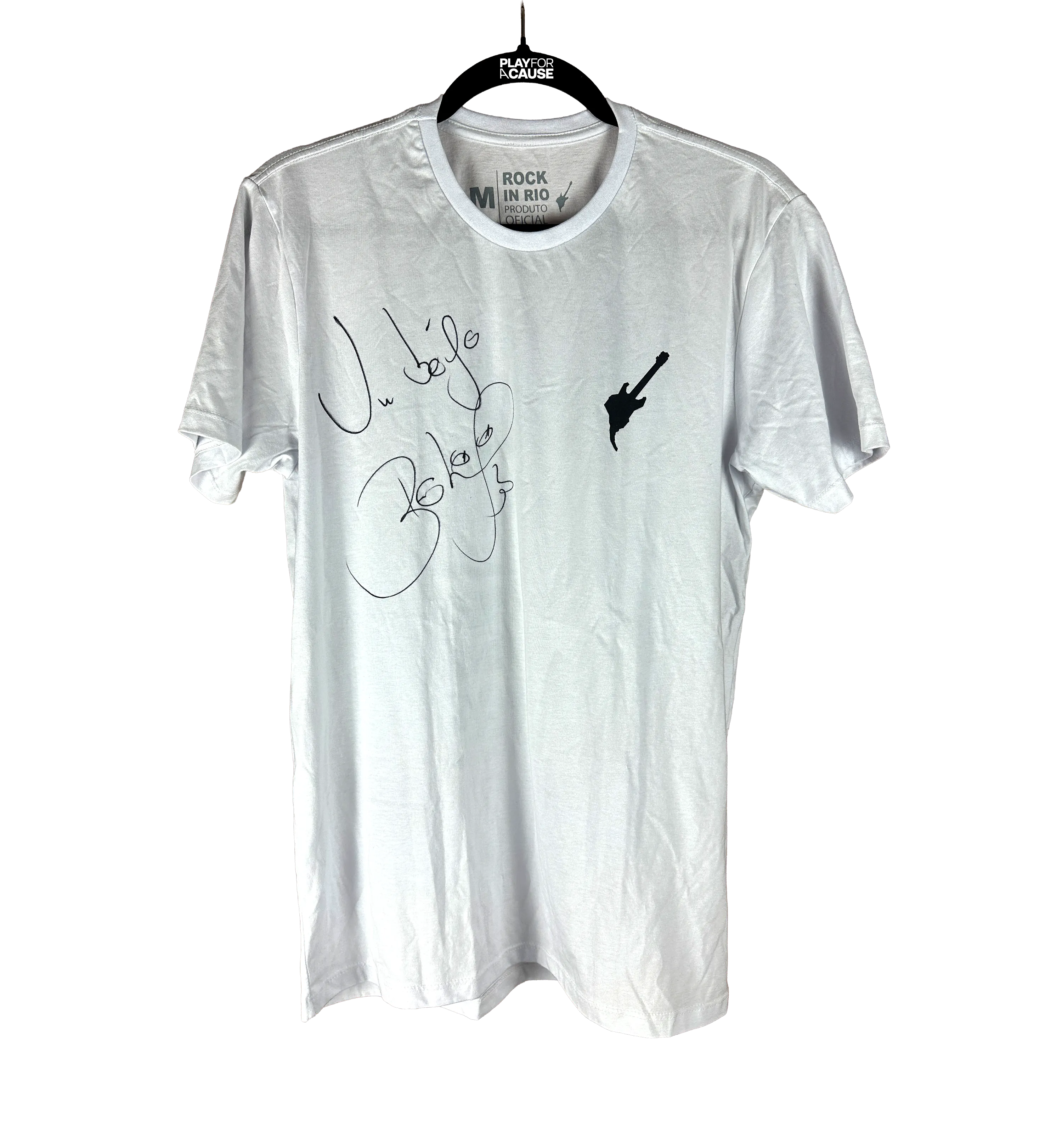 Shirt autographed by Belo — imagem 2 de 7