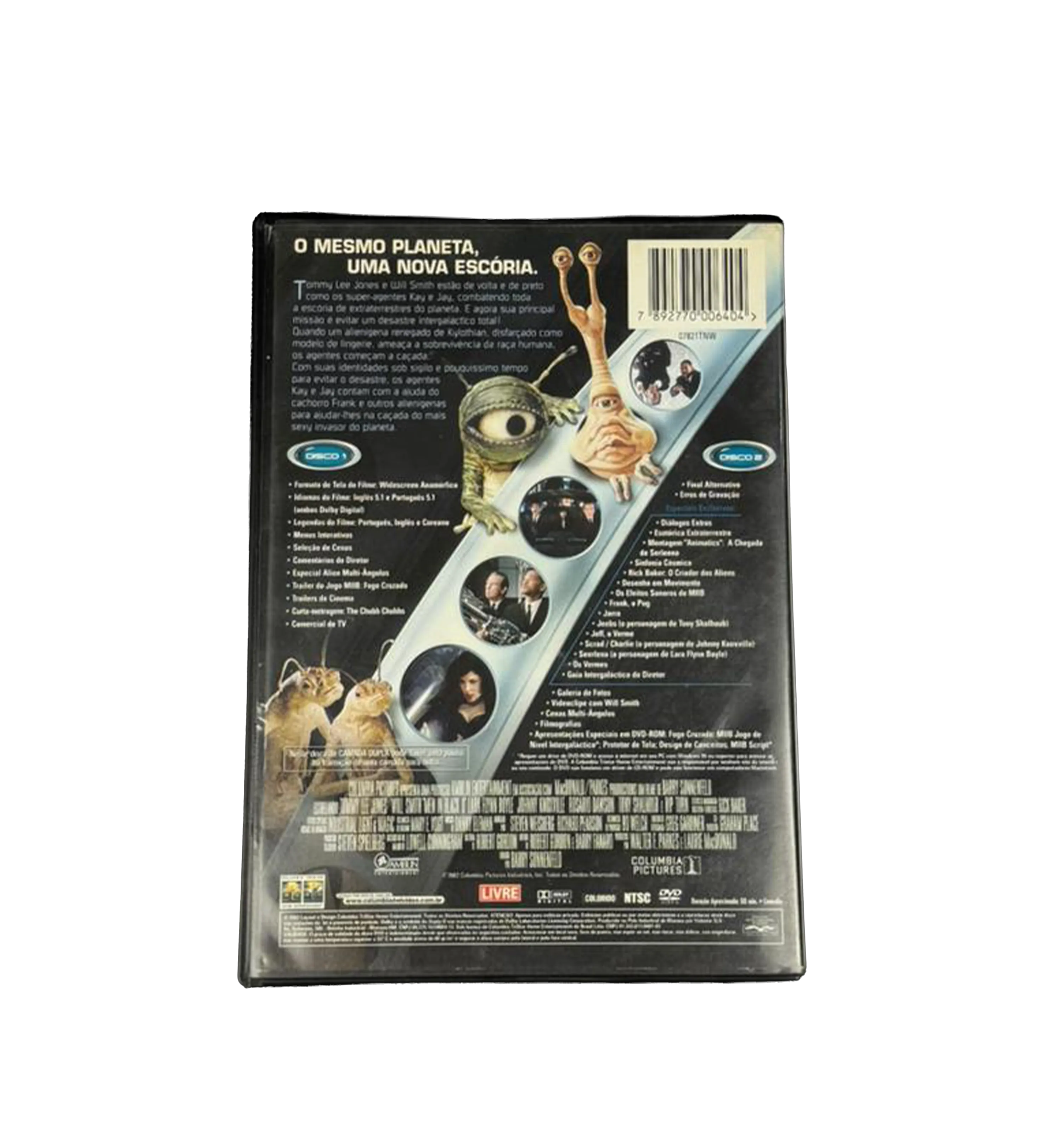 DVD Autografado Homens de Preto II 2002  — imagem 2 de 4