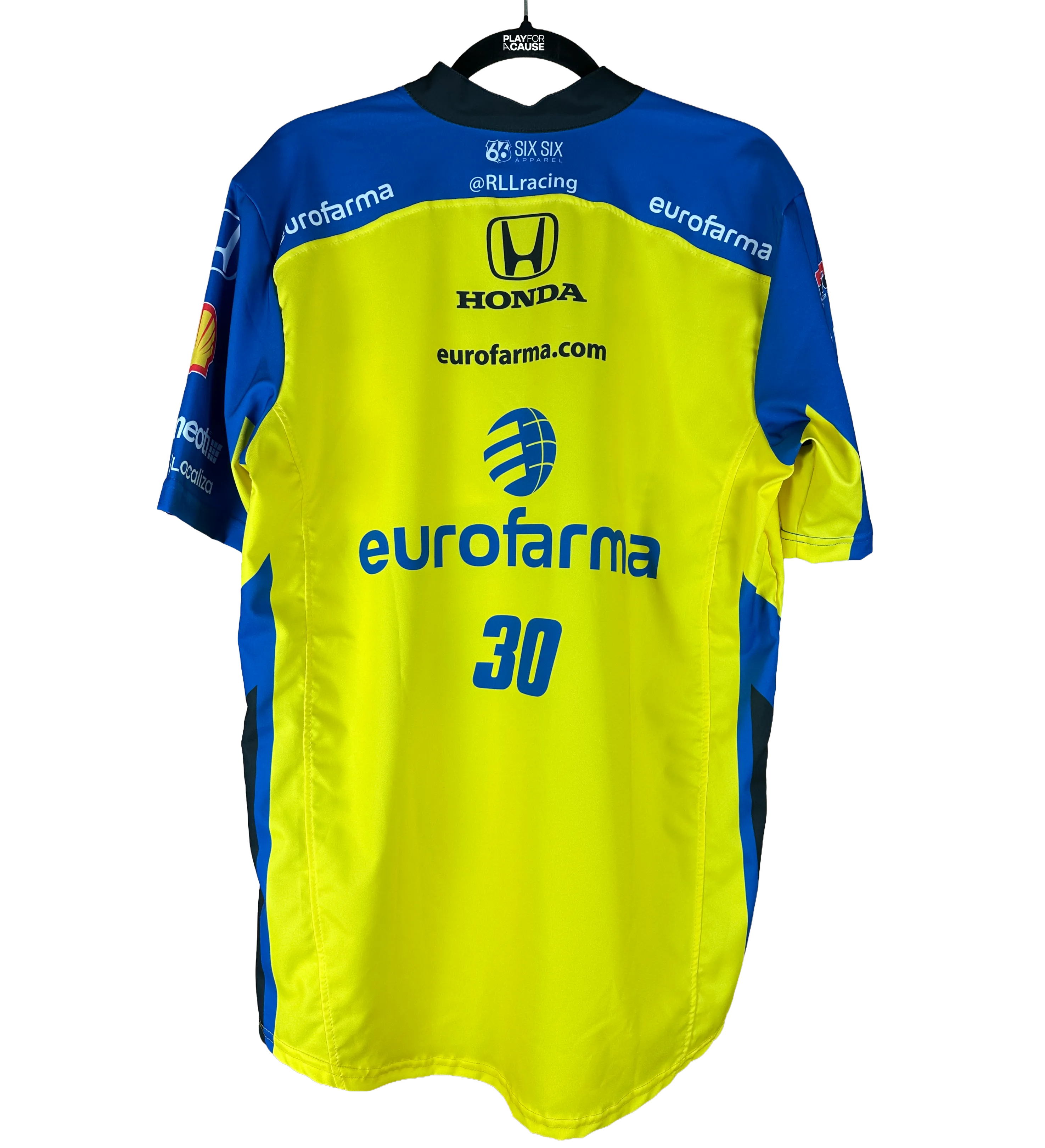 Camiseta Eurofarma Temporada 2024 Autografiada por Pietro Fittipaldi — imagem 2 de 3