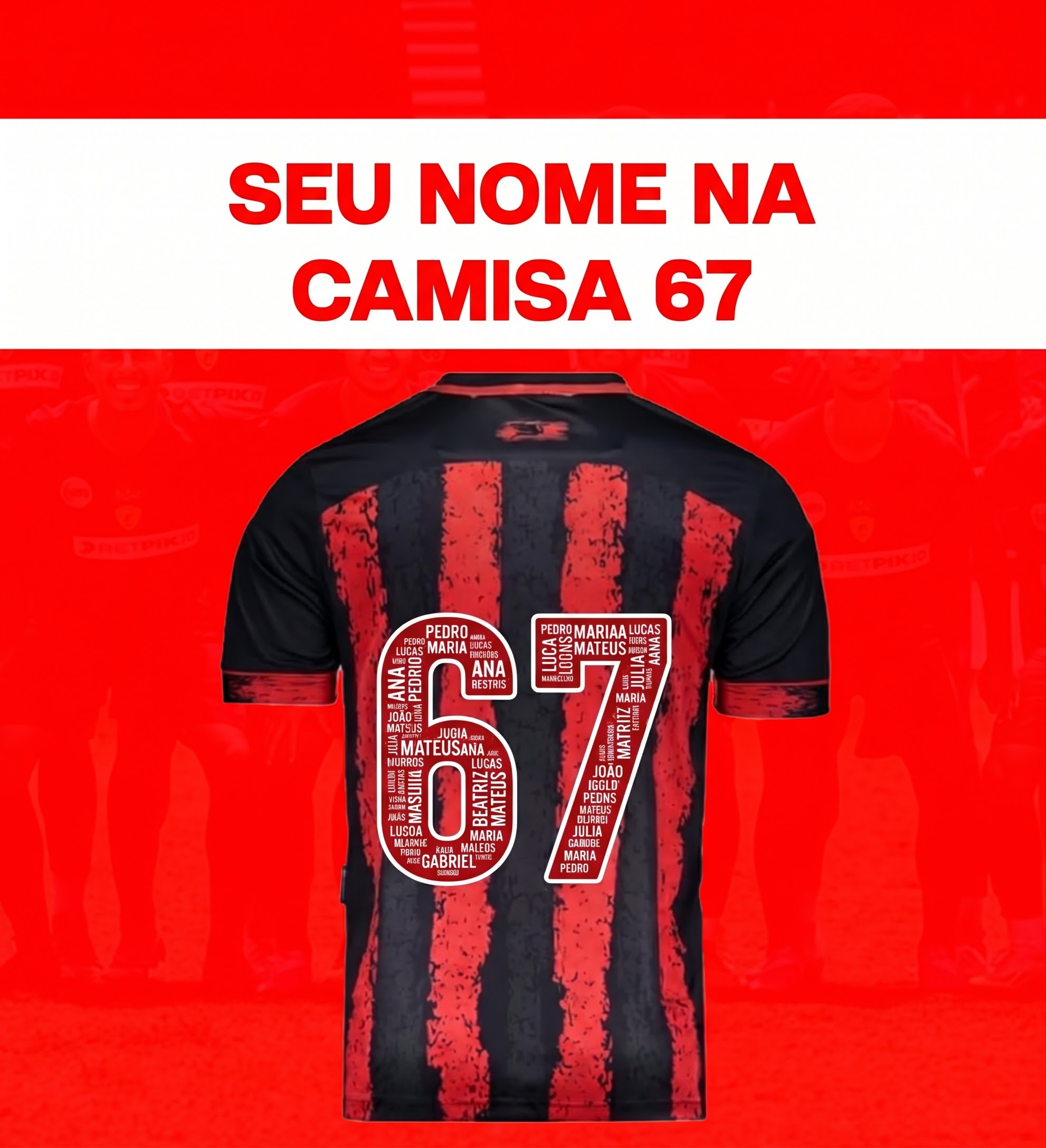 Tu nombre en la camiseta: una de las mangas en un partido — imagem 1 de 2
