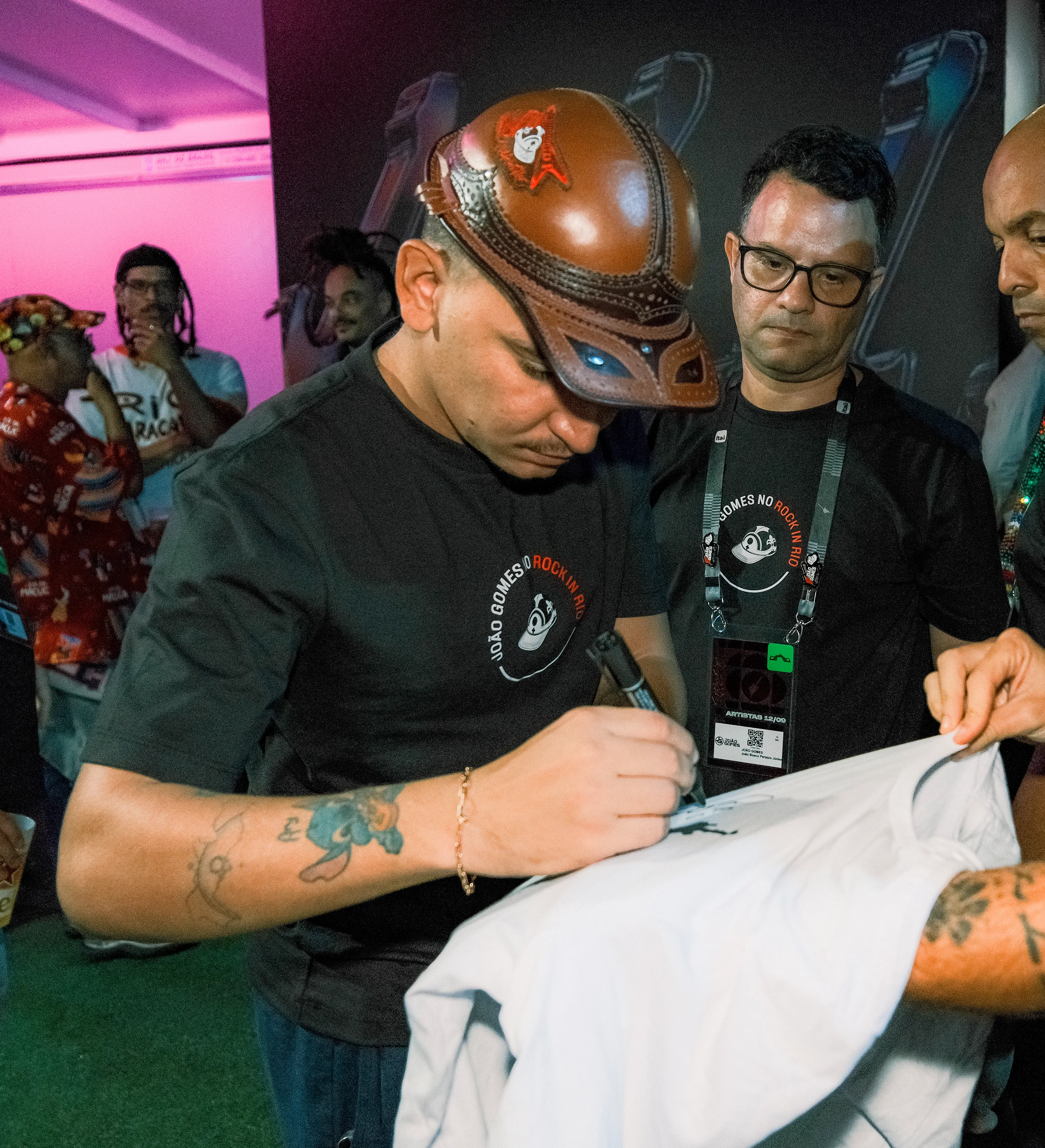 Camiseta Autografiada João Gomes Rock In Rio 2026 — imagem 2 de 5