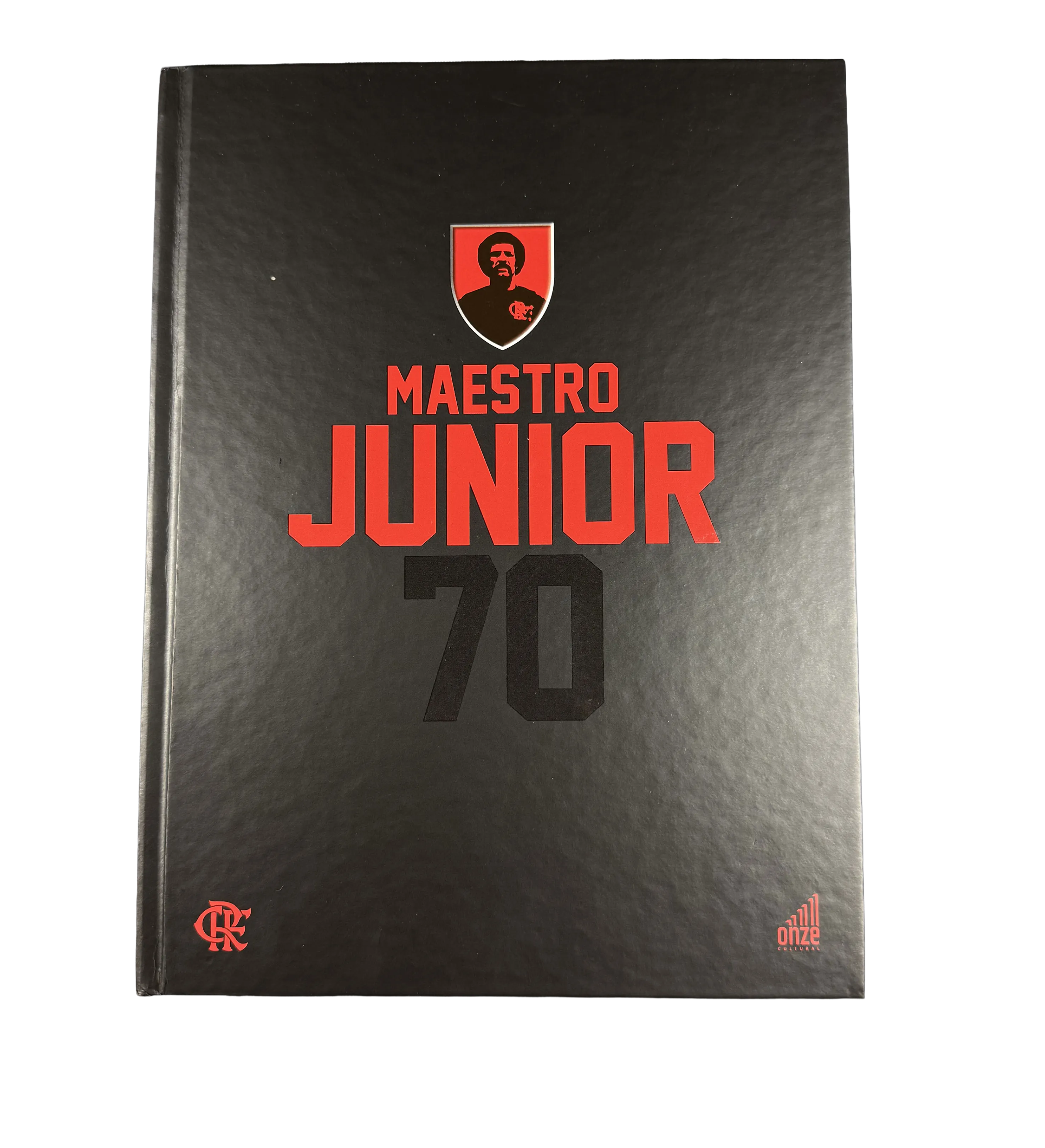 Livro - Maestro Junior / 70 - 2025 - Autografado pelo Idolo do Flamengo + Foto Poster Autografado pelo Maestro - Com foto de Autenticidade do Autografo — imagem 1 de 4