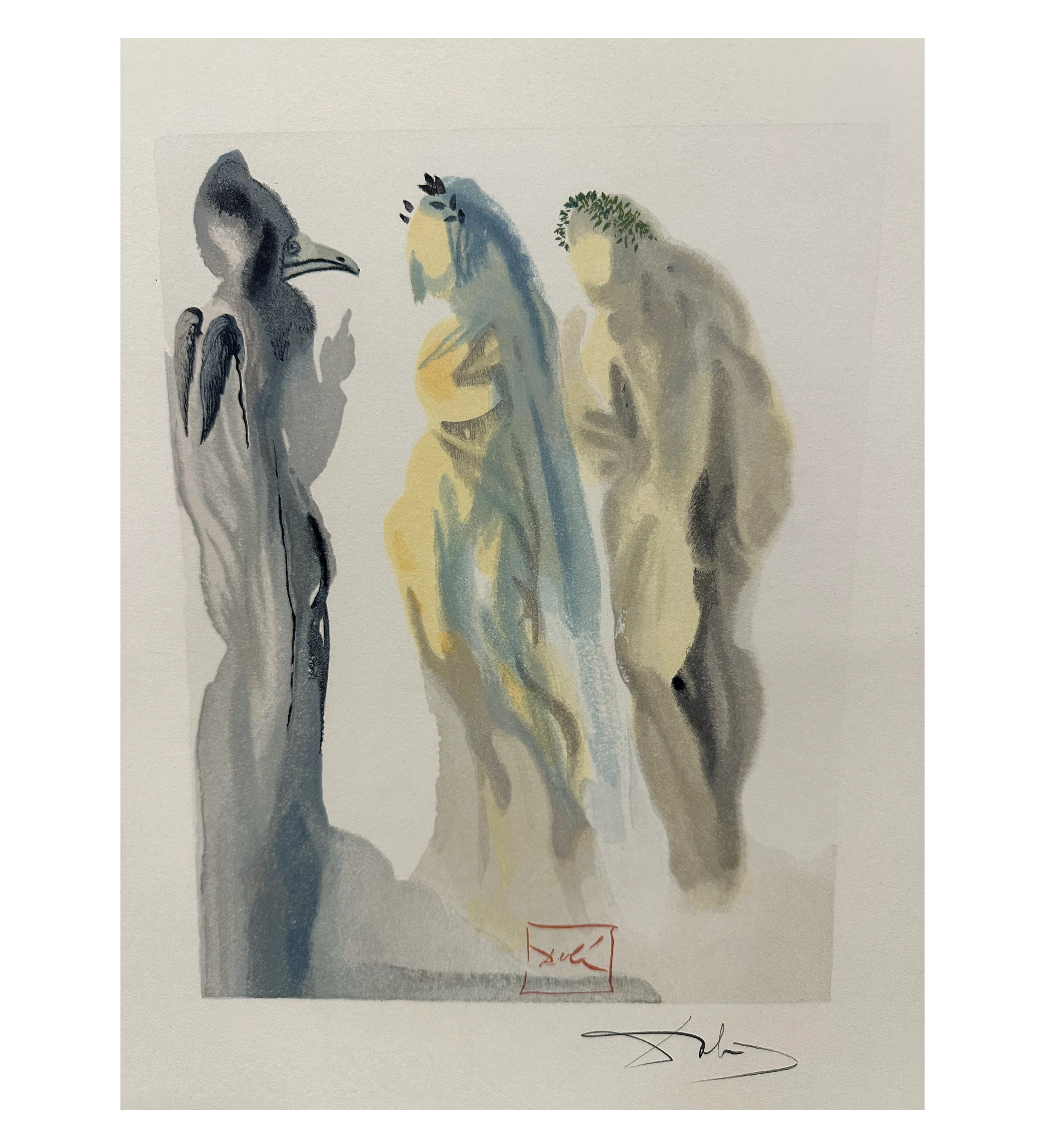Litografia A Divina Comédia Obra Assinada pelo Salvador Dalí  — imagem 2 de 6