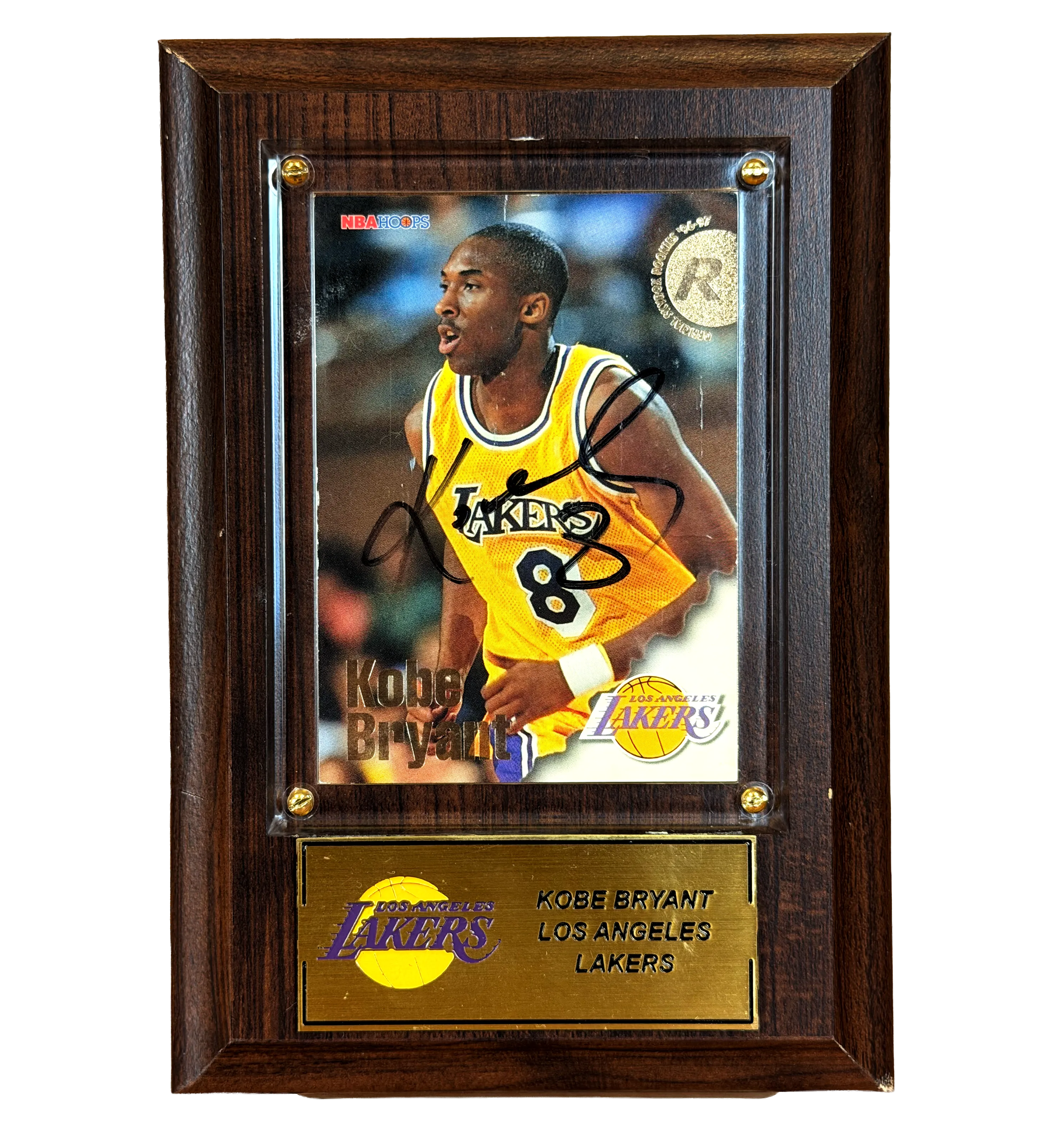 announcements/24024e8c-4c21-4b64-b6e5-5dc530e99650/1785506605199-quadro-16x11-card-281-kobe-bryant-los-angeles-lakers-skybox-rookie-1997-autografado-pelo-idolo-frente.webp