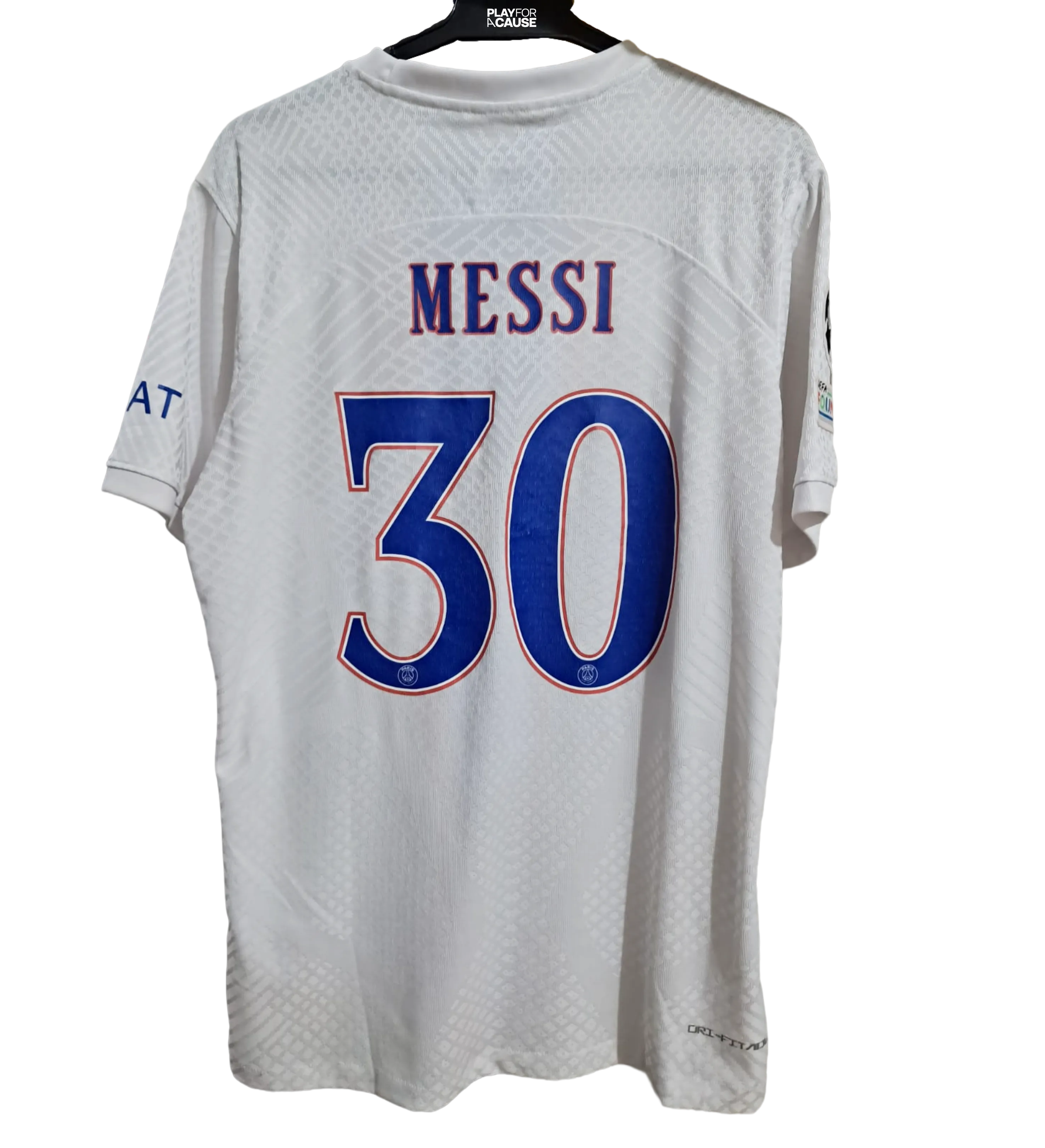 PSG Player-Issue Messi Jersey Signed by Messi, Neymar, and Marquinhos — imagem 2 de 5