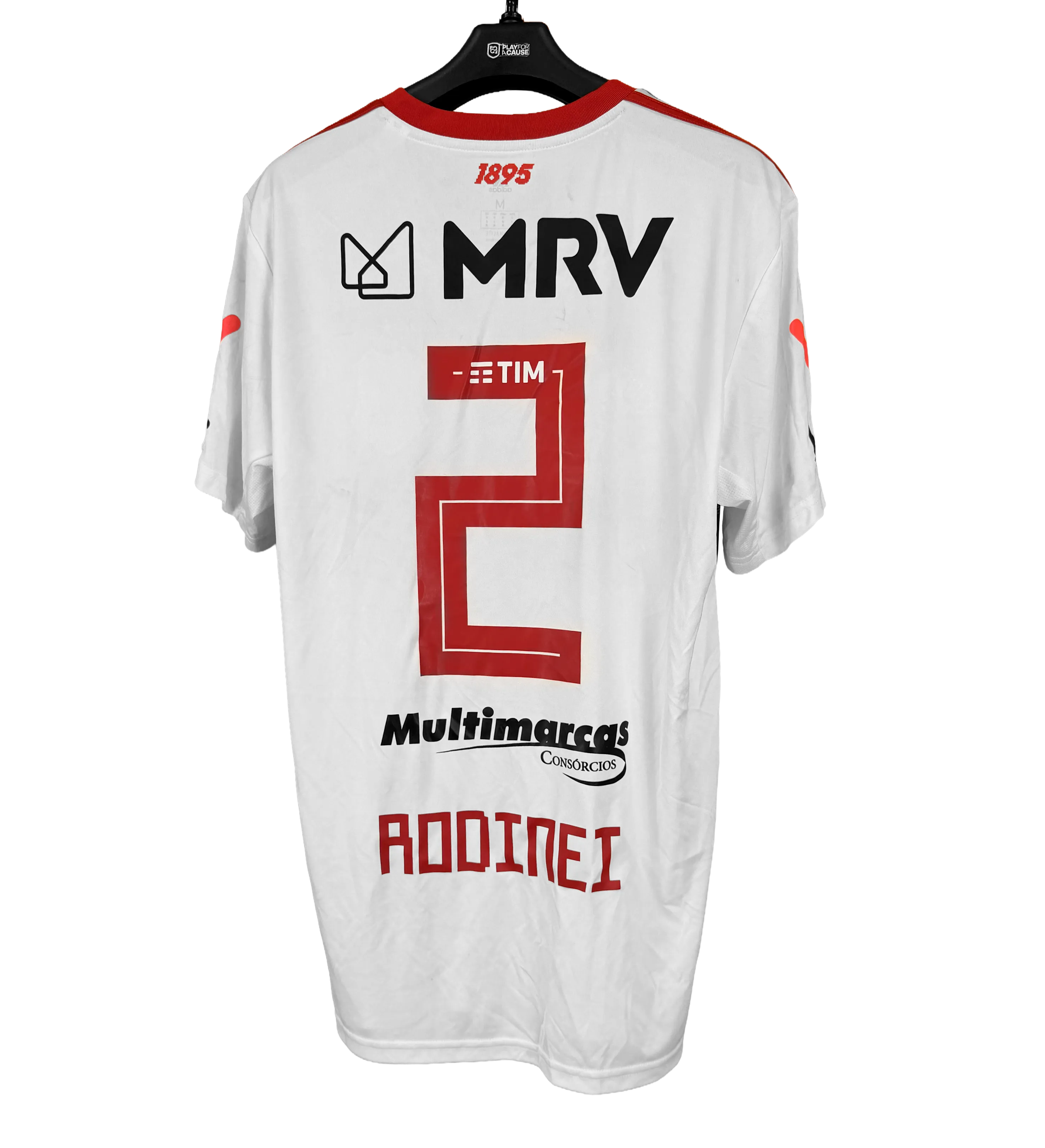Camiseta Flamengo – Rodinei #2 – Brasileirão 2019 – Preparada para Partido — imagem 2 de 3