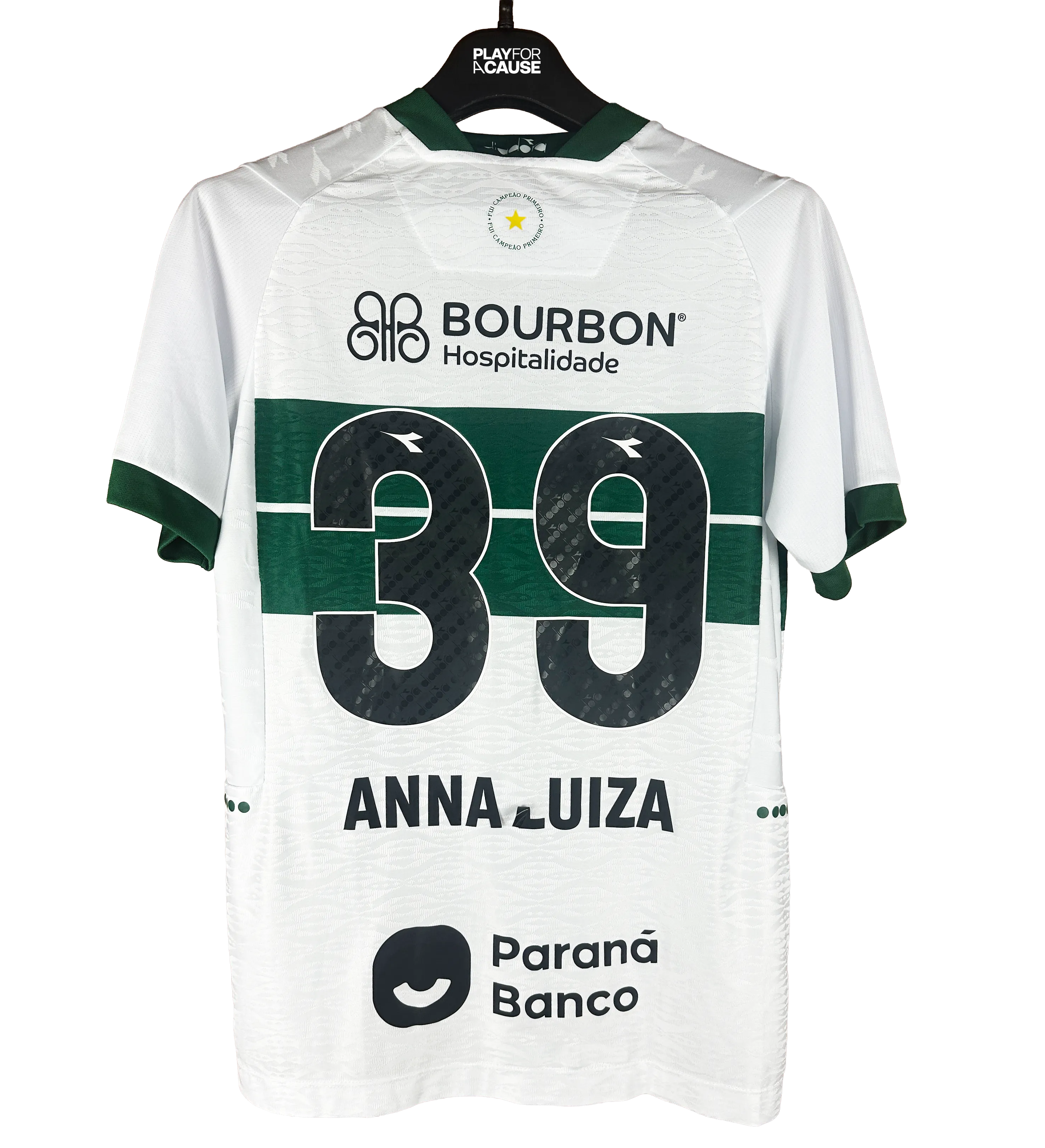 Camiseta Coritiba – Coritiba vs Remo – Brasileirão 2026 – Usada en Partido y Firmada por el Jugador — imagem 2 de 6