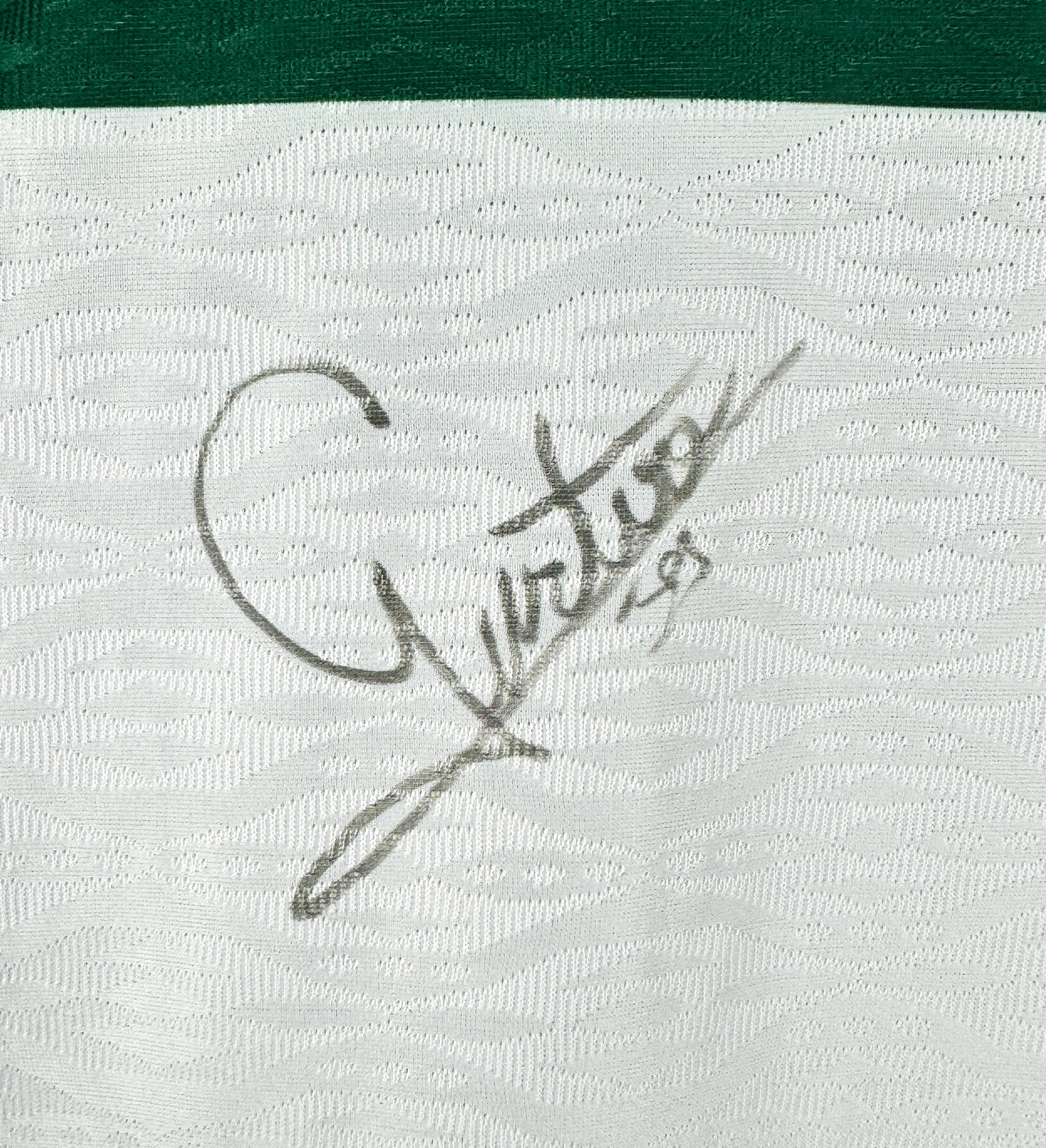 Camiseta Coritiba – Coritiba vs Remo – Brasileirão 2026 – Usada en Partido y Firmada por el Jugador — imagem 3 de 6