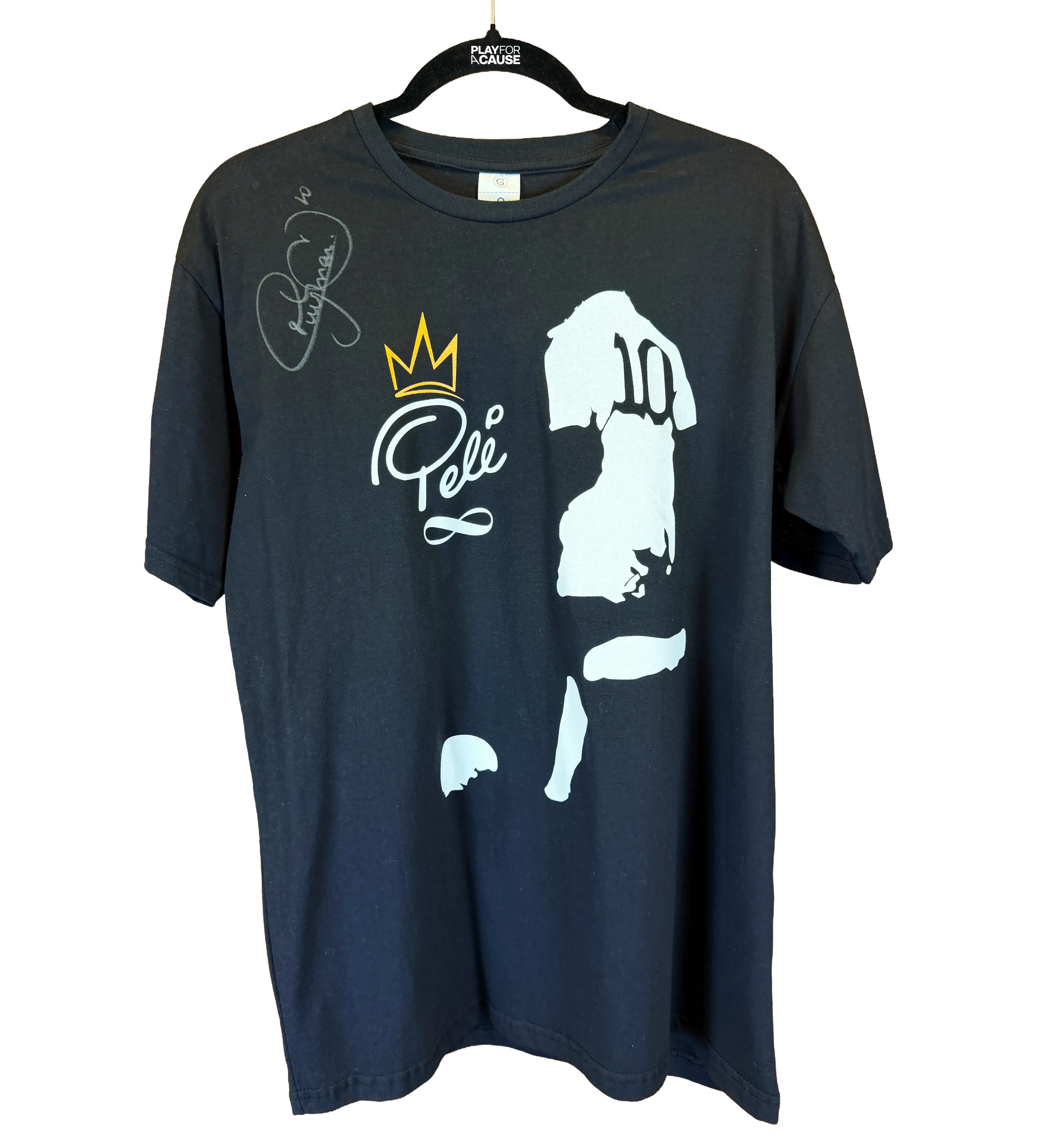 Pele Infinito Jersey / 2023 - The King of Football - 58/62/70 - Autographed by idol Neymar — imagem 1 de 3
