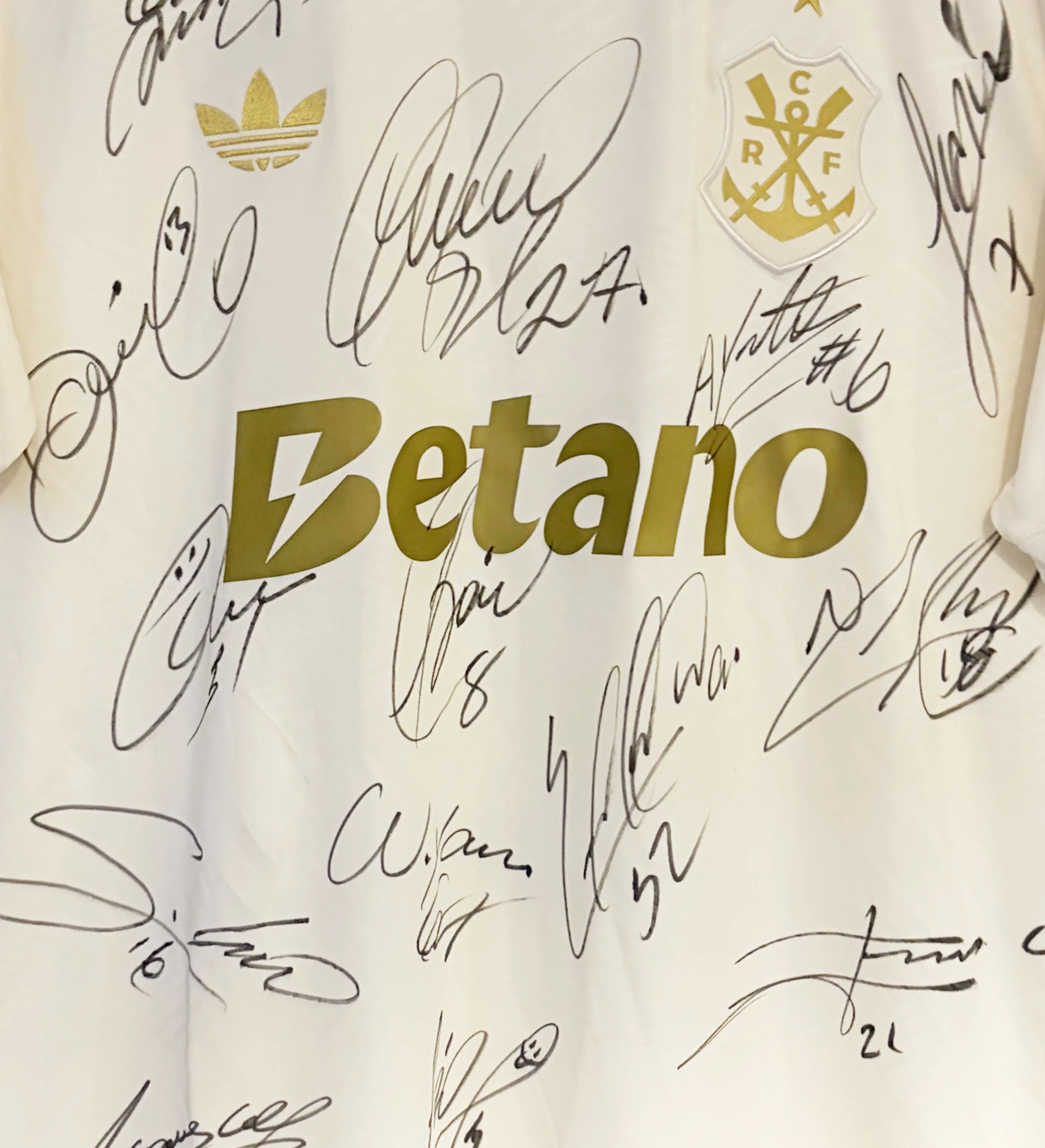 Flamengo Arrascaeta Third Jersey Autographed by the Entire Squad — imagem 3 de 3