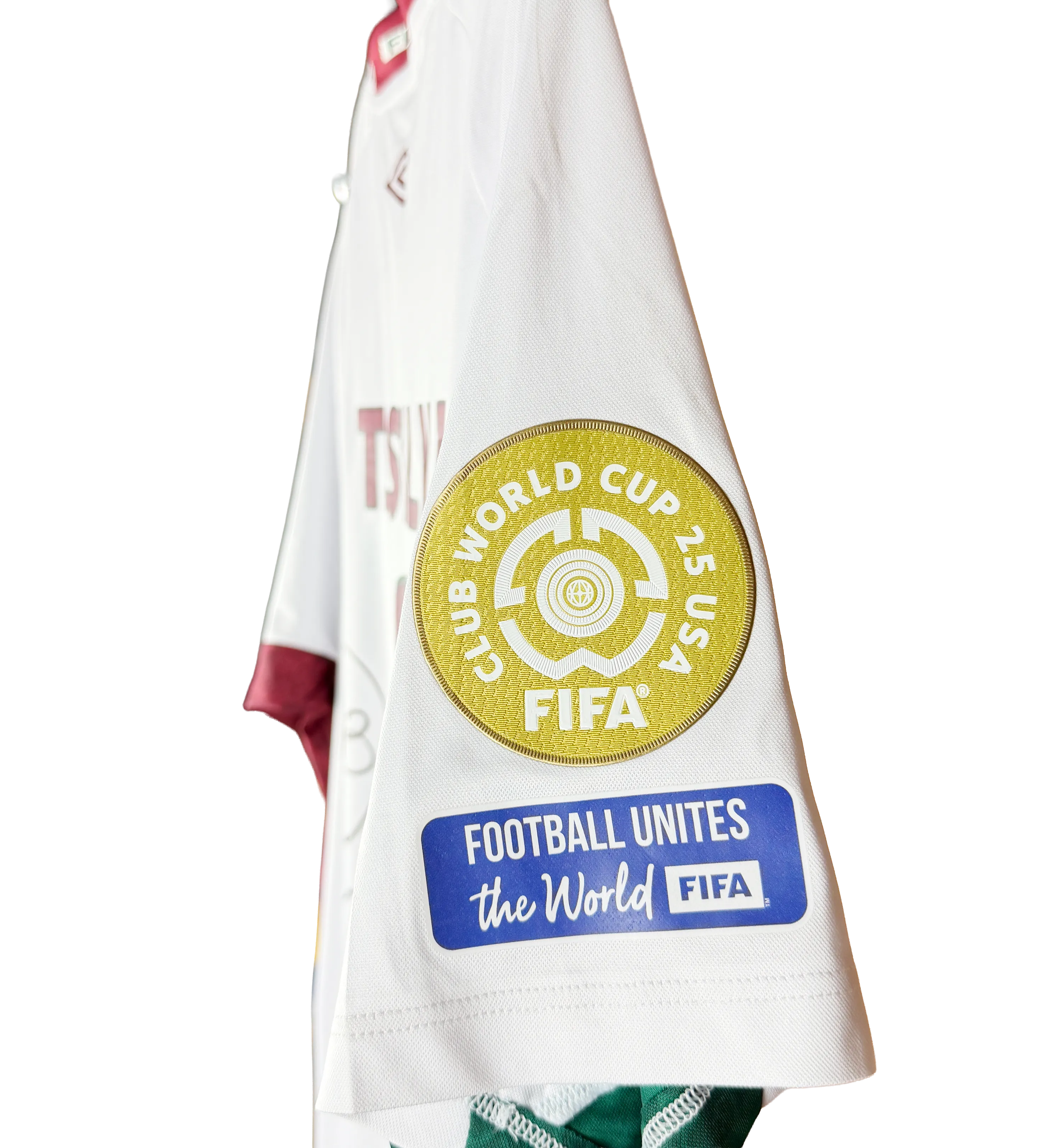 Camiseta Fluminense Thiago Silva con Parche del Mundial de Clubes Autografiada por el Ídolo — imagem 7 de 8