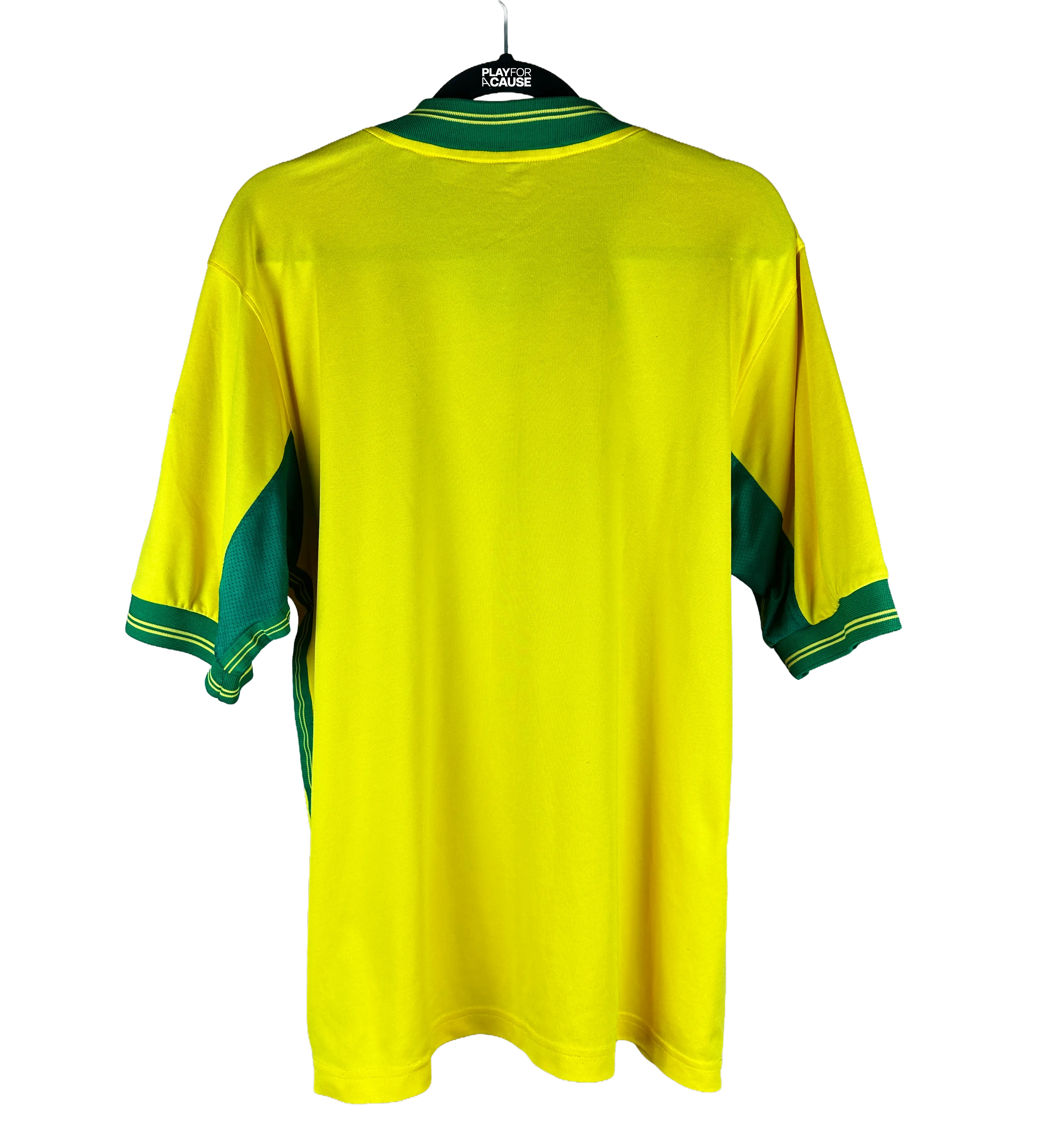 Camisa Brasil Treino Copa do Mundo 1998 Autografada Pelo Elenco — imagem 2 de 3