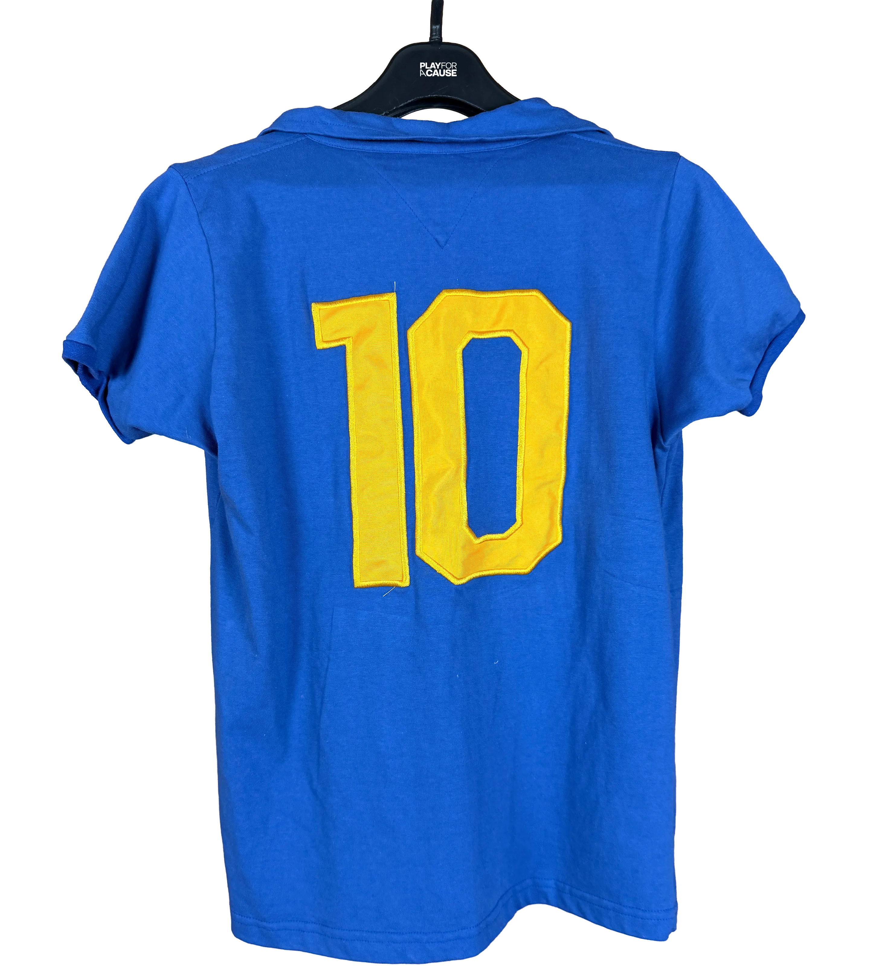 Camisa Brasil Retrô Athleta Copa do Mundo de 1958 Primeiro Título Mundial Autografada por Pelé — imagem 2 de 5