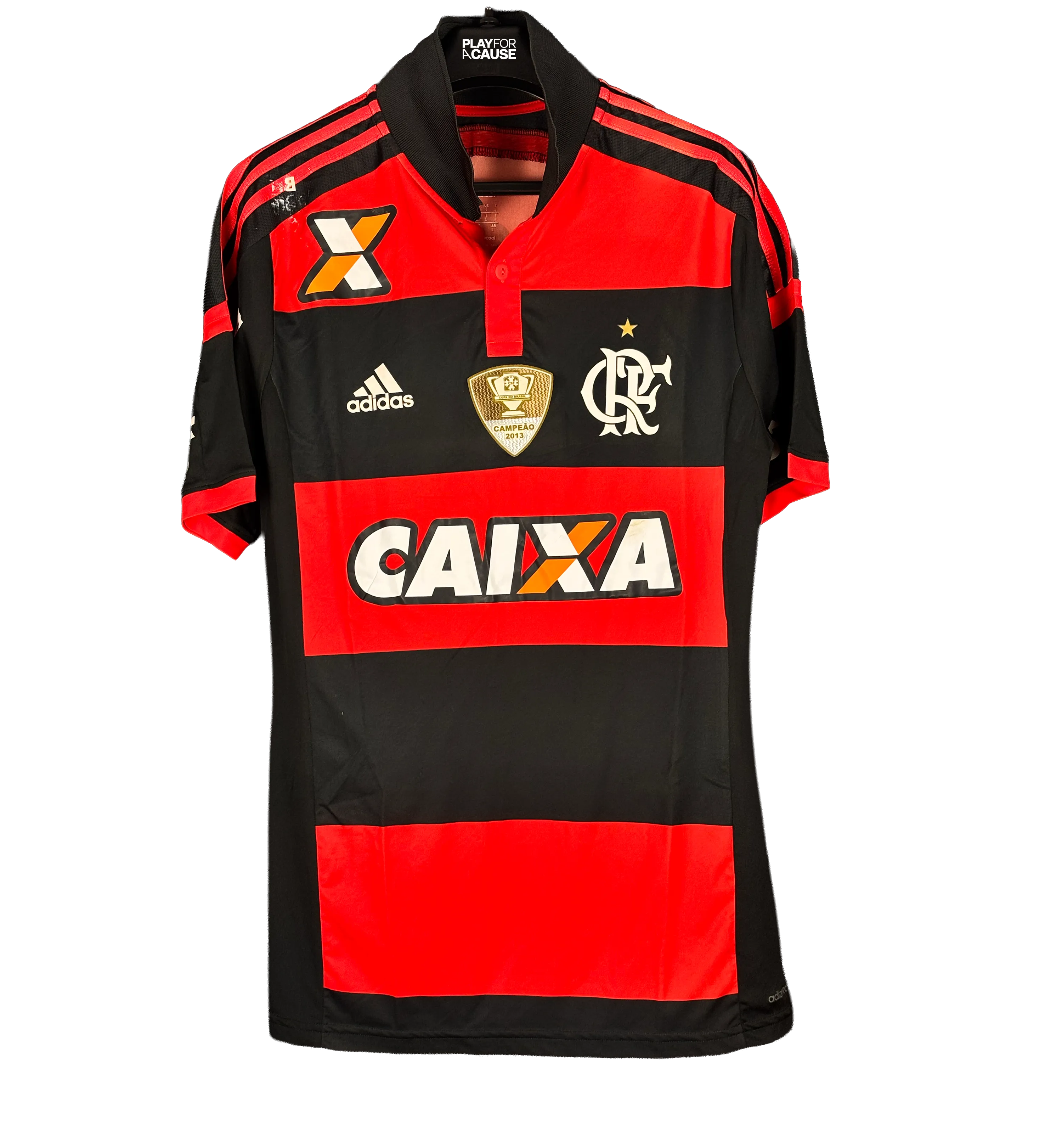 Camiseta del Clube de Regatas do Flamengo – Alecsandro #19 – Campeonato Brasileño 2014 – Preparada para Partido — imagem 1 de 2